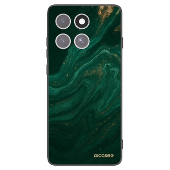 Picasee silikonový černý obal pro Motorola Edge 60 Fusion - Green