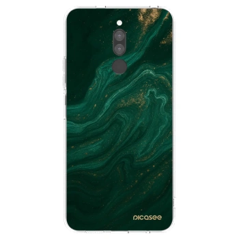 Picasee silikonový průhledný obal pro Xiaomi Redmi 8 - Green
