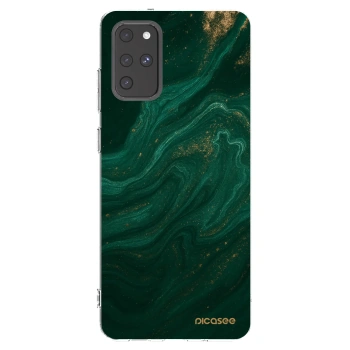 Picasee silikonový průhledný obal pro Samsung Galaxy S20+ G985F - Green