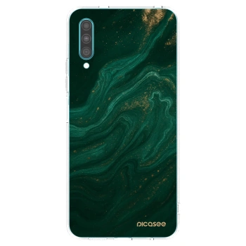 Picasee silikonový průhledný obal pro Samsung Galaxy A30s A307F - Green