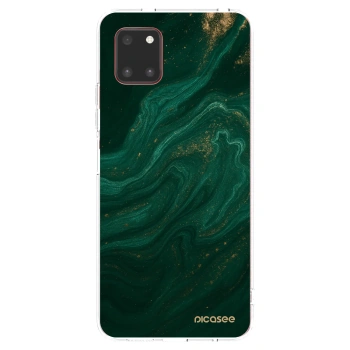 Picasee silikonový průhledný obal pro Samsung Galaxy Note 10 Lite N770F - Green