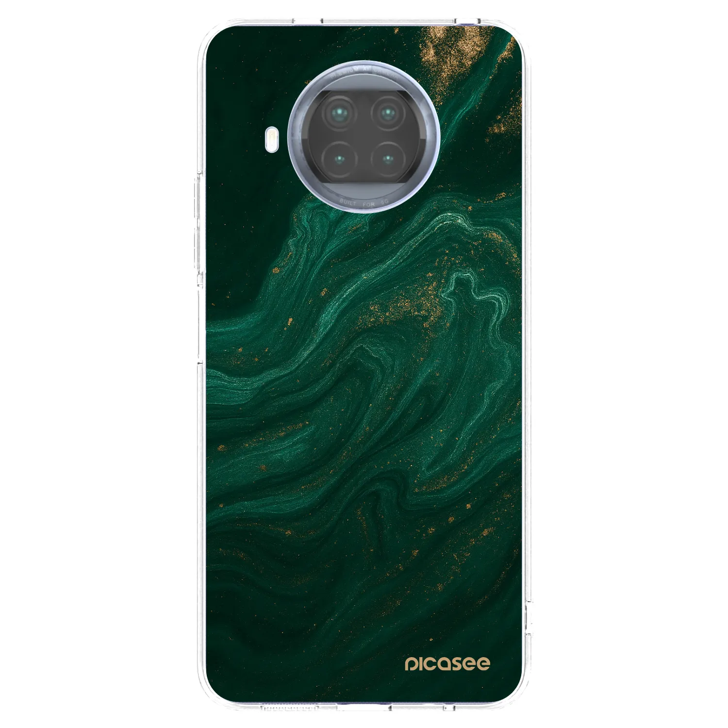 Picasee silikonový průhledný obal pro Xiaomi Mi 10T Lite - Green