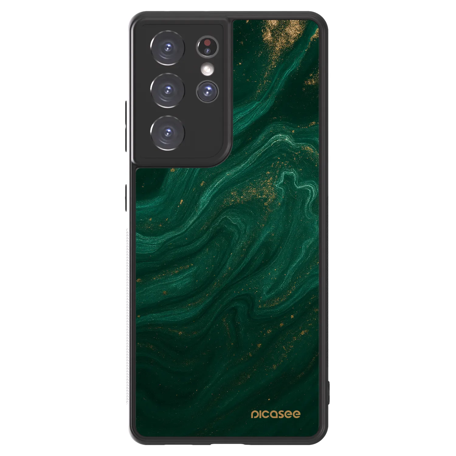Picasee ULTIMATE CASE pro Samsung Galaxy S21 Ultra 5G G998B - Green