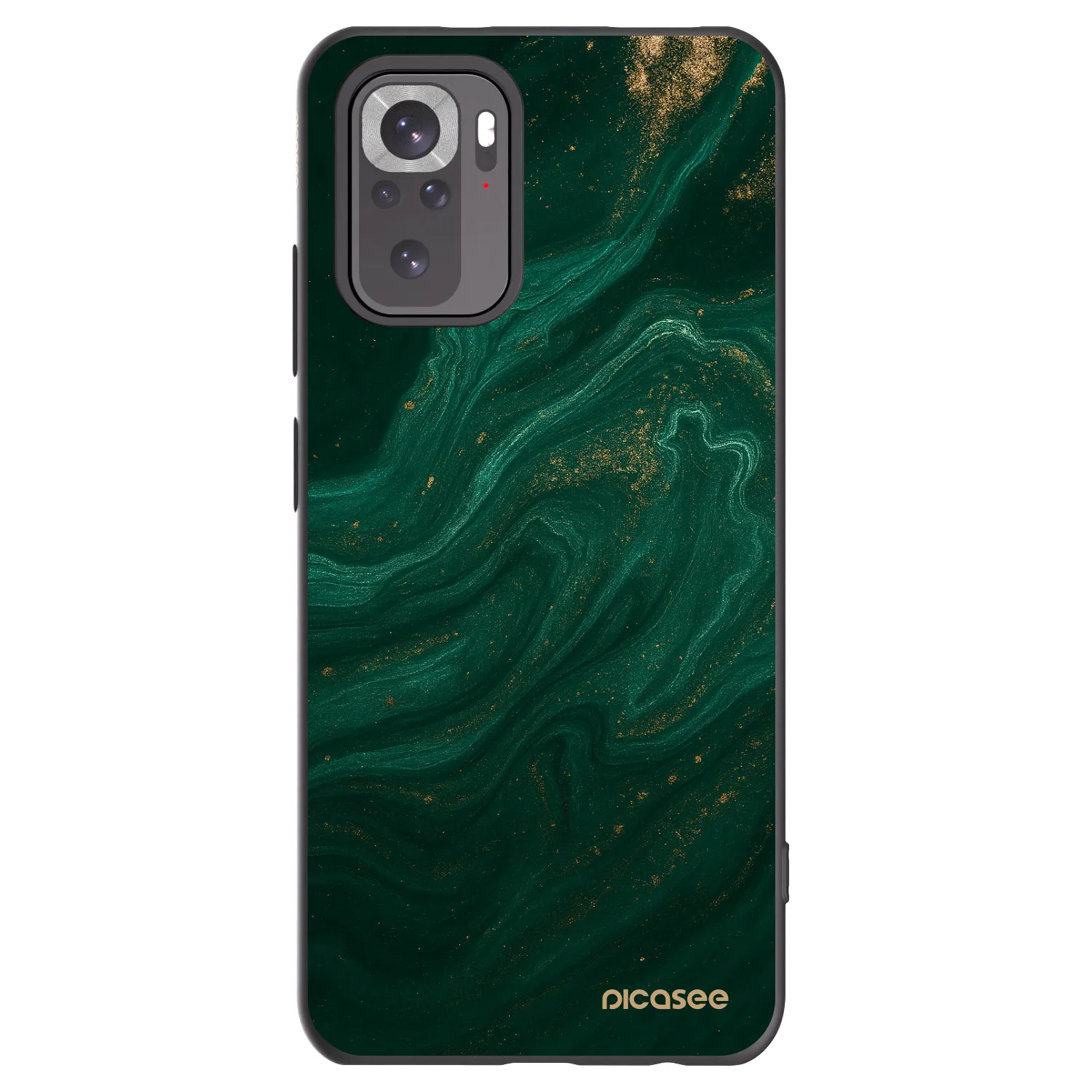Picasee silikonový černý obal pro Xiaomi Redmi Note 11S 4G - Green