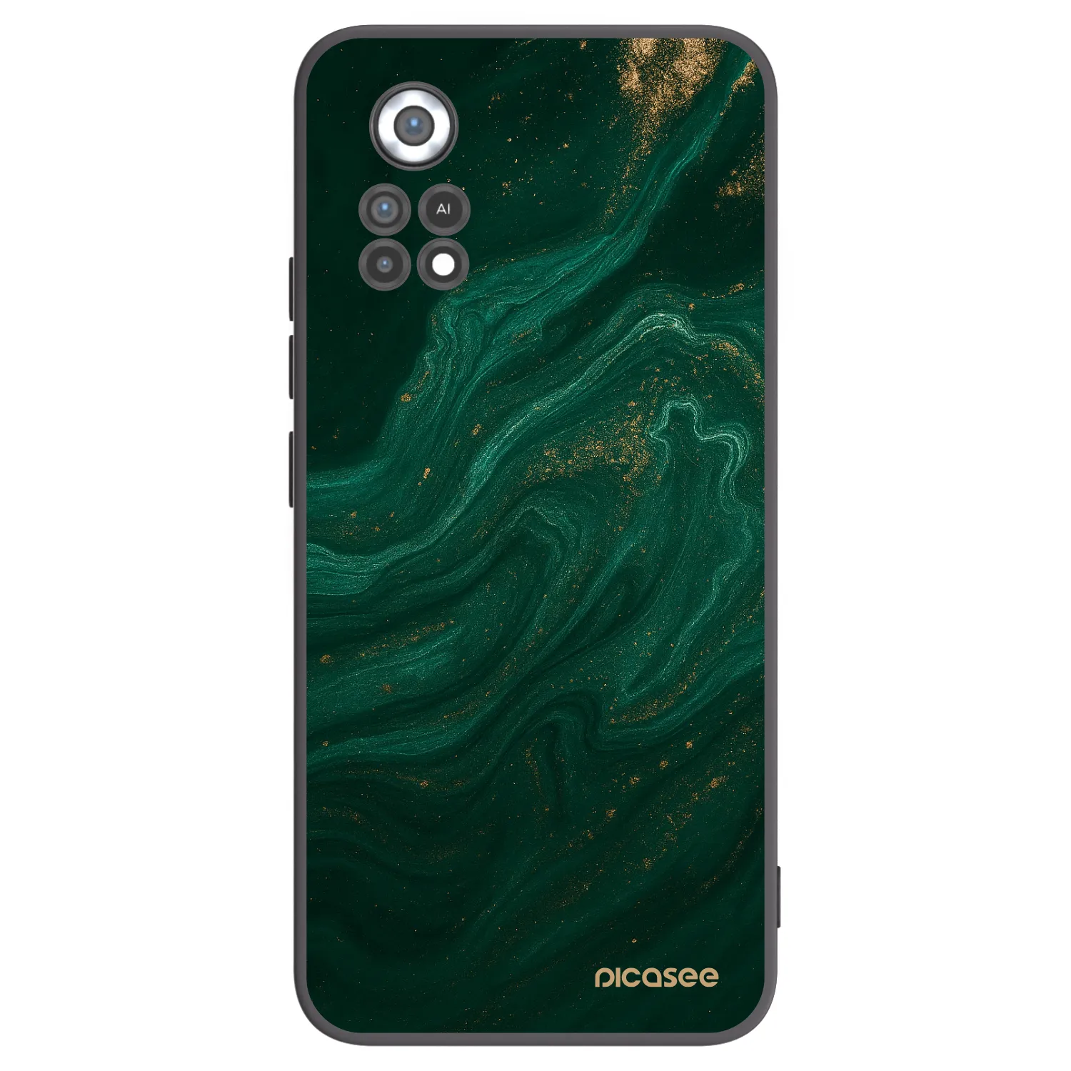 Picasee silikonový černý obal pro Xiaomi Poco X4 Pro 5G - Green