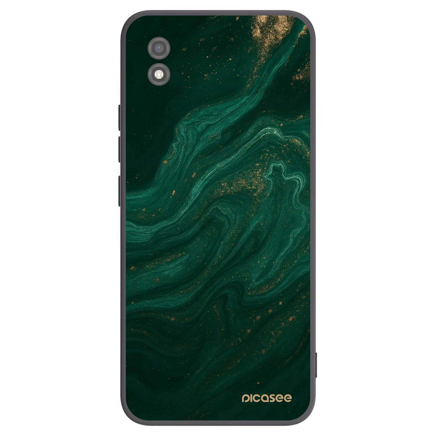 Picasee silikonový černý obal pro Realme C11 (2021) - Green
