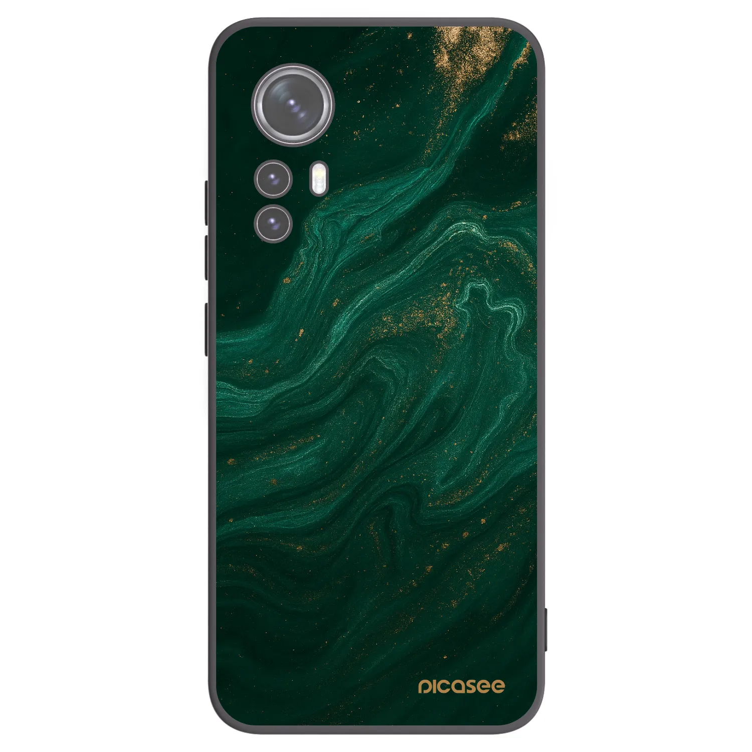Picasee silikonový černý obal pro Xiaomi 12 - Green