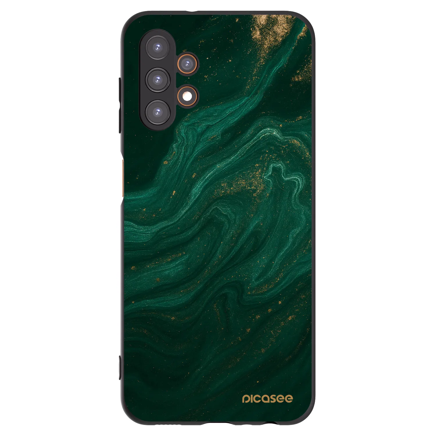 Picasee silikonový černý obal pro Samsung Galaxy A13 4G A135 - Green