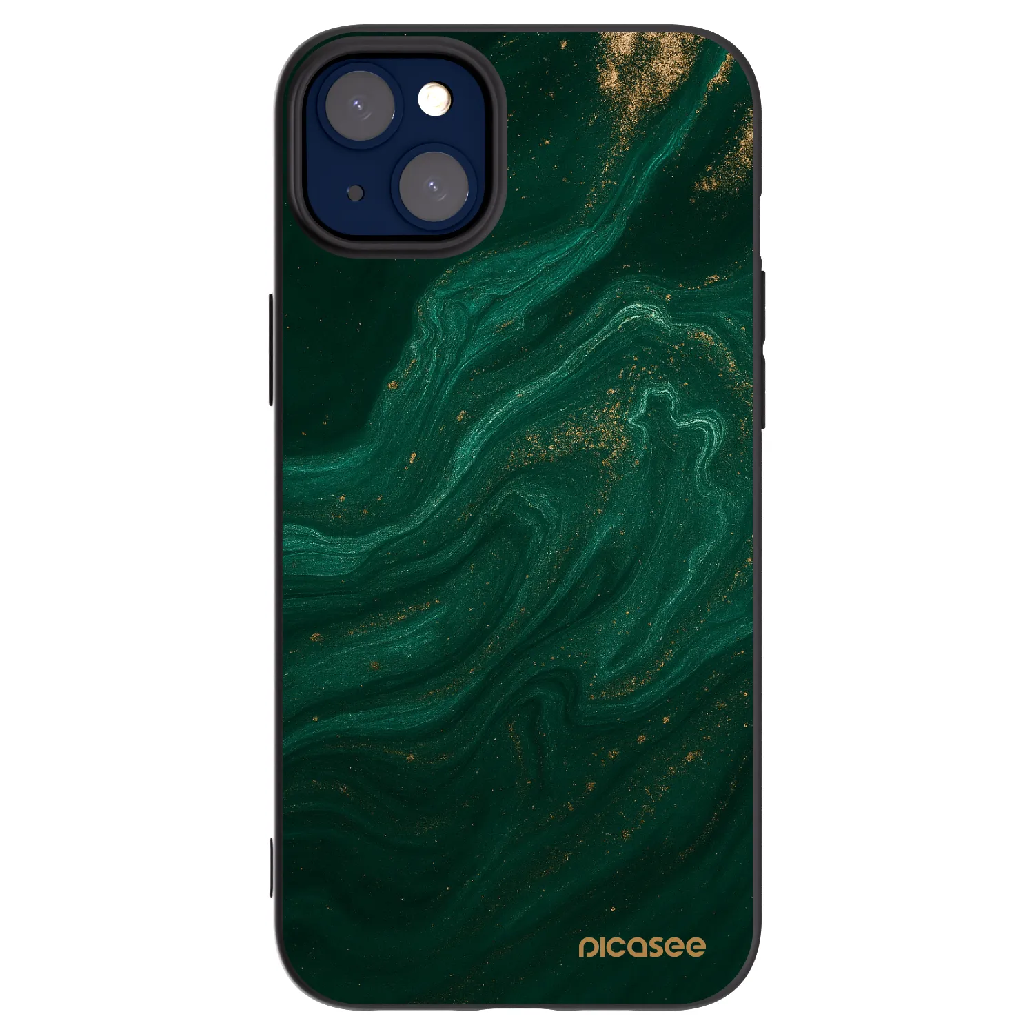 Picasee silikonový černý obal pro Apple iPhone 14 Plus - Green