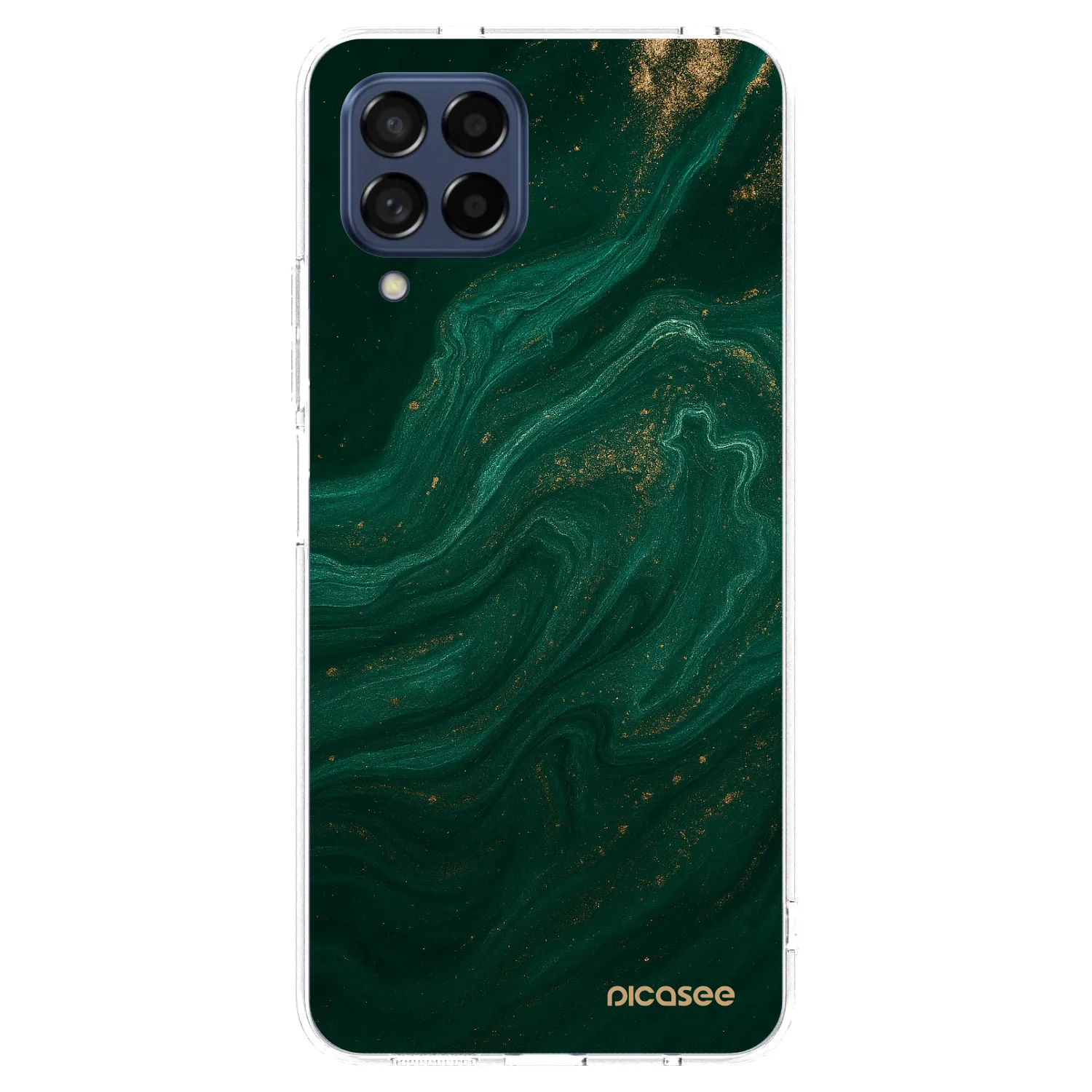 Picasee silikonový průhledný obal pro Samsung Galaxy M53 5G - Green