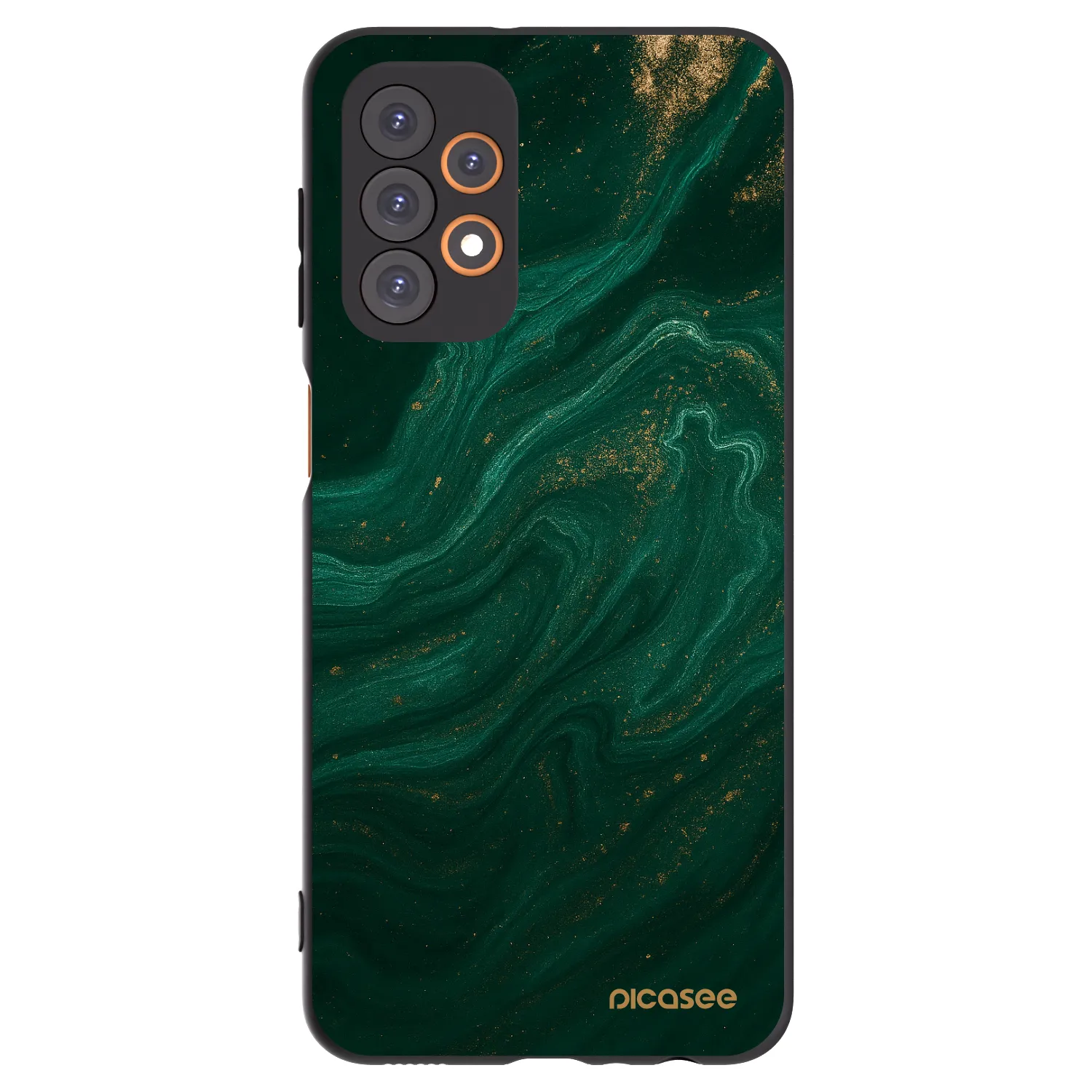 Picasee silikonový černý obal pro Samsung Galaxy A23 A236B 5G - Green