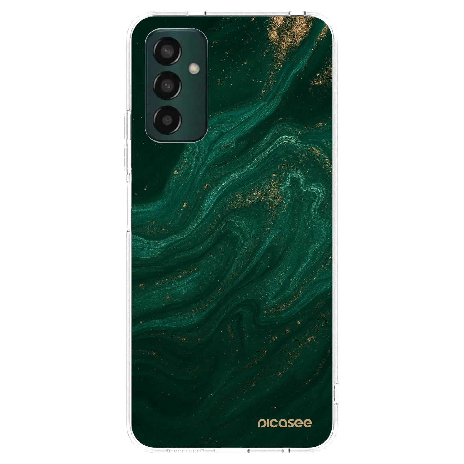 Picasee silikonový průhledný obal pro Samsung Galaxy M23 5G - Green