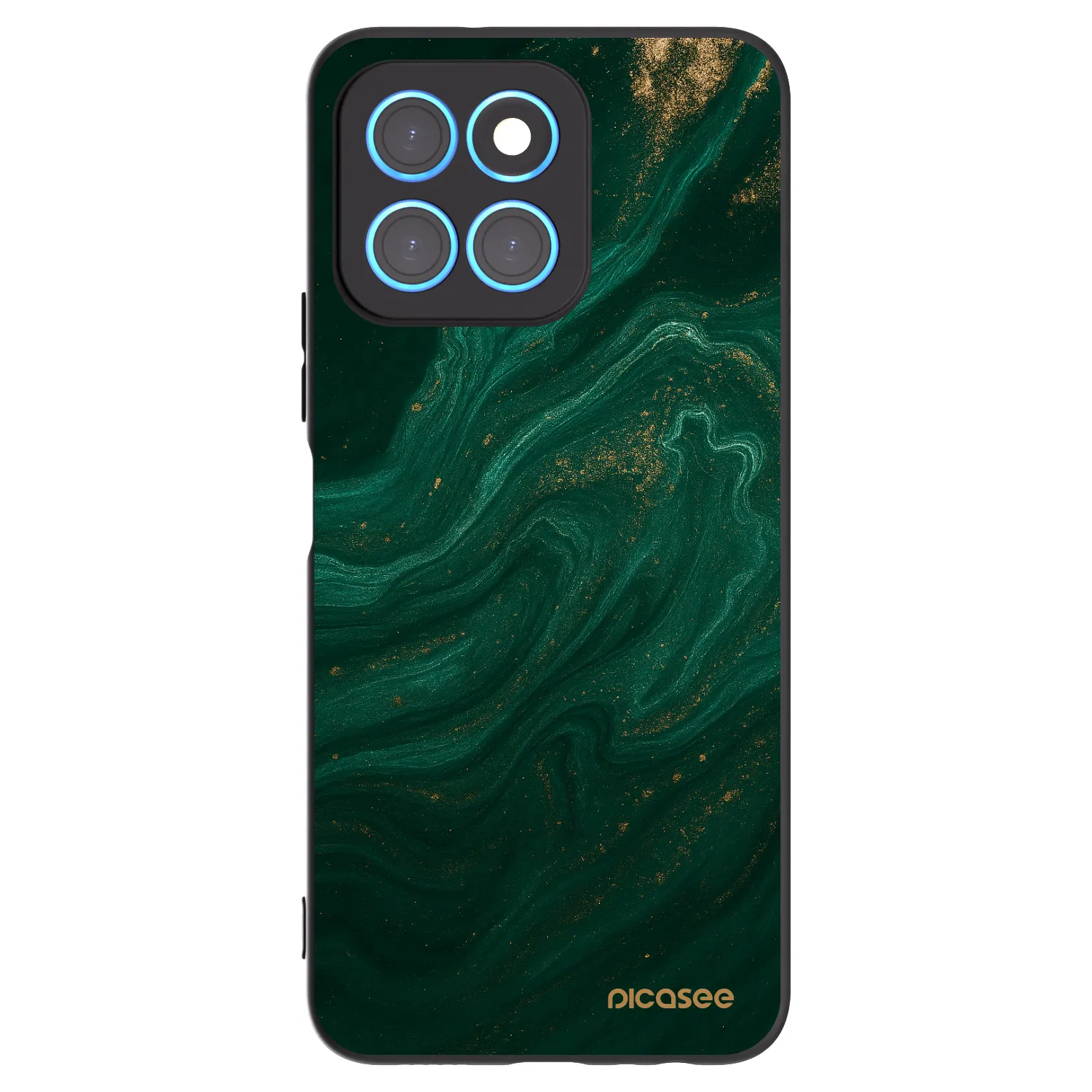 Picasee silikonový černý obal pro Honor X8 5G - Green