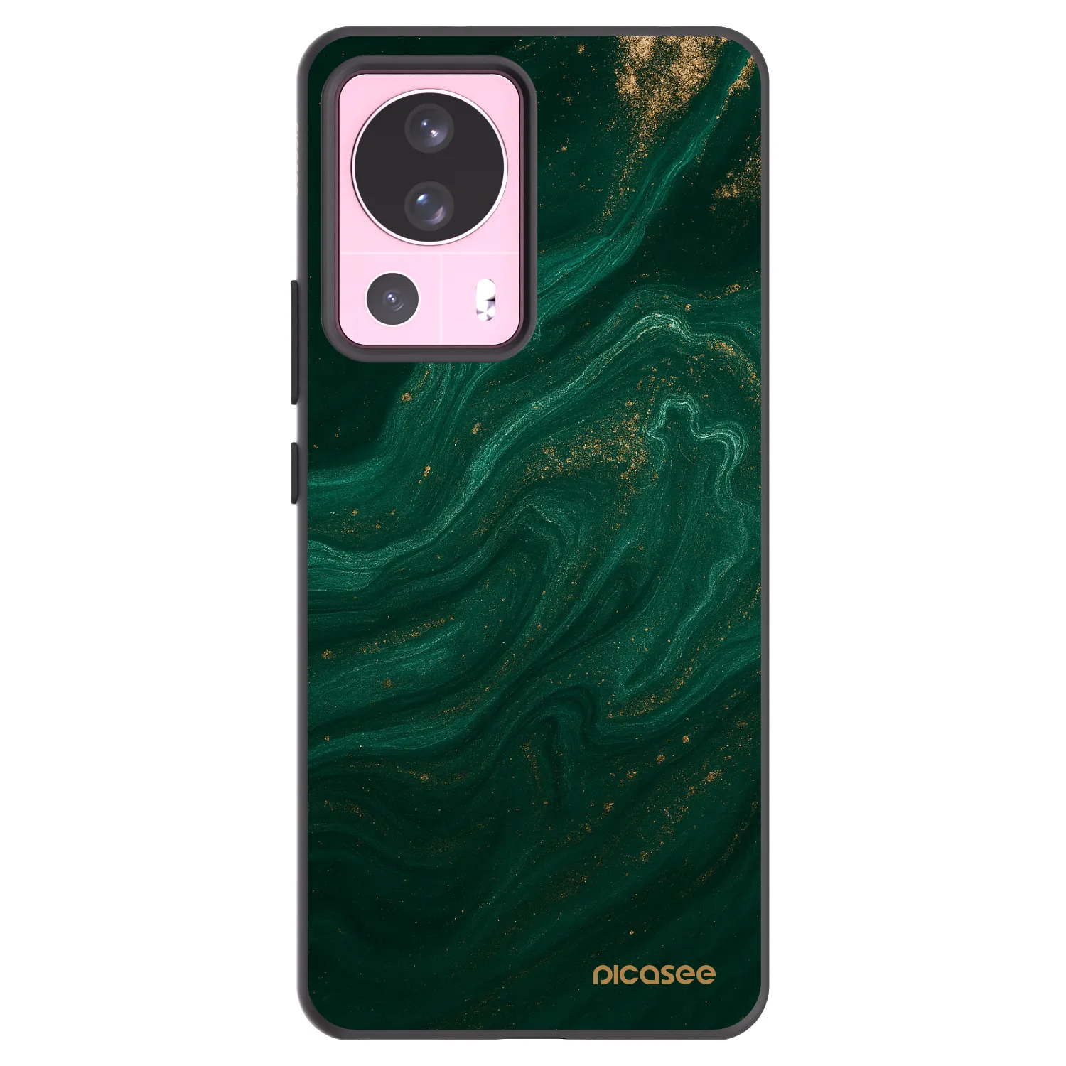 Picasee silikonový černý obal pro Xiaomi 13 Lite - Green