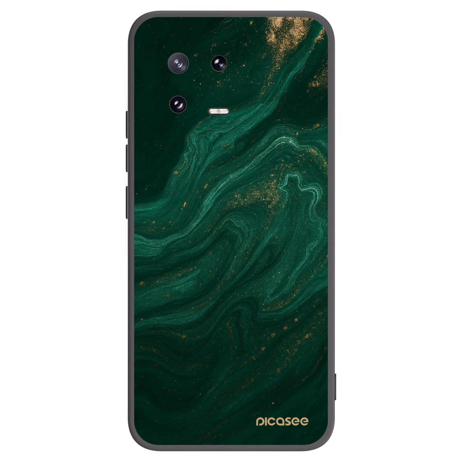 Picasee silikonový černý obal pro Xiaomi 13 Pro - Green