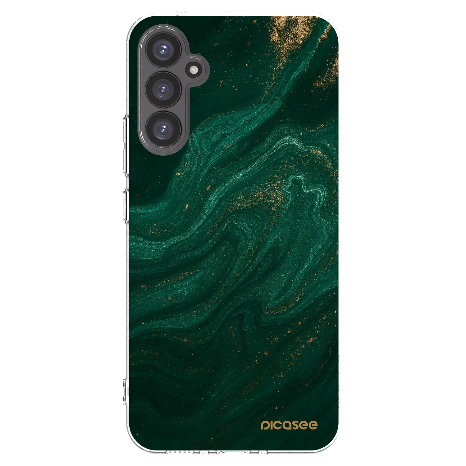 Picasee silikonový průhledný obal pro Samsung Galaxy A34 5G A346B - Green