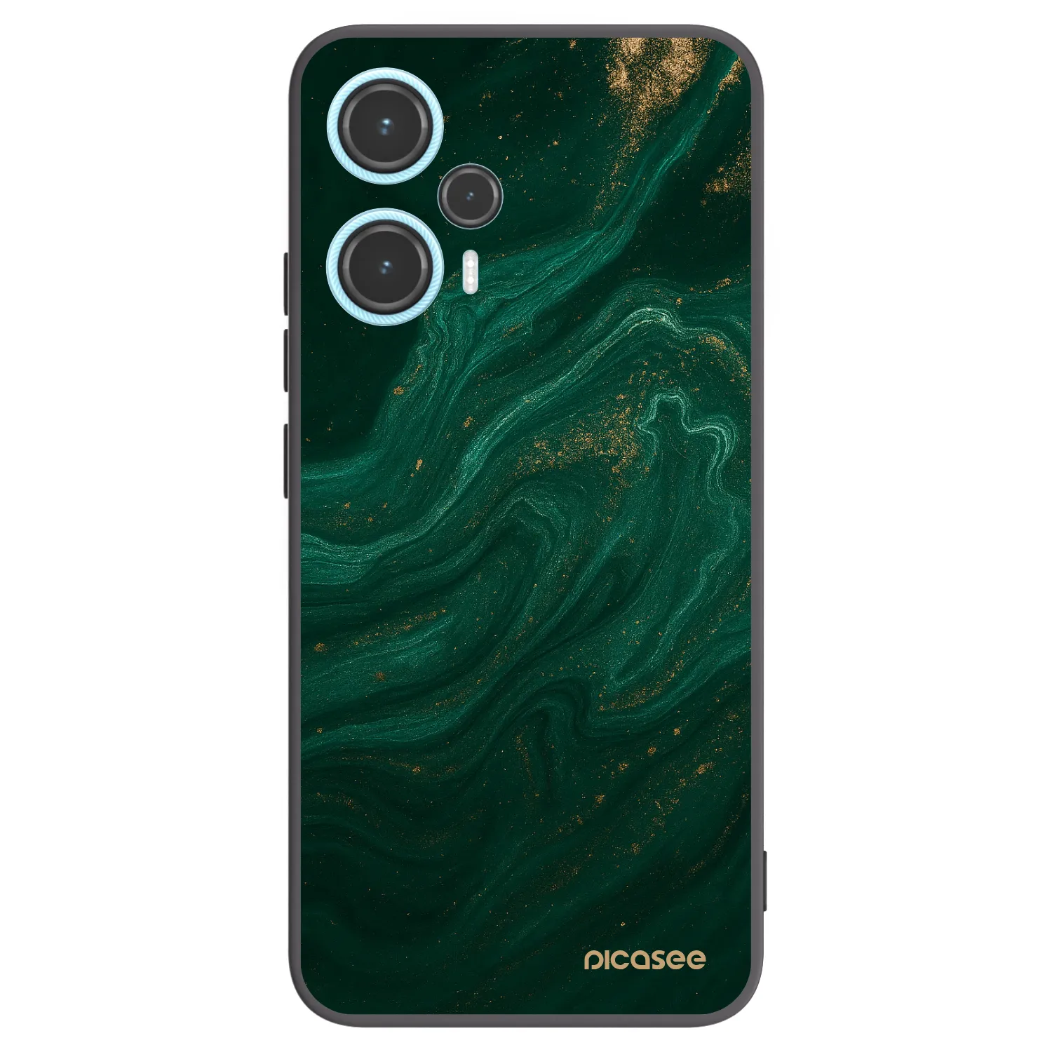 Picasee silikonový černý obal pro Xiaomi Poco F5 - Green