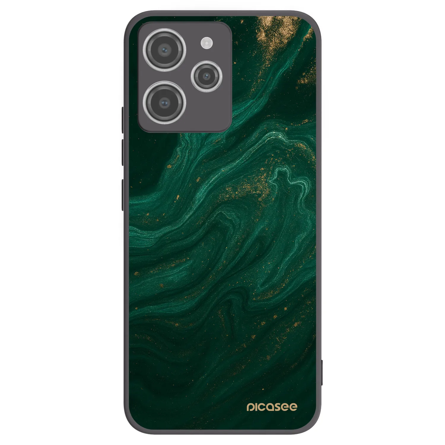 Picasee silikonový černý obal pro Xiaomi Redmi 12 4G - Green