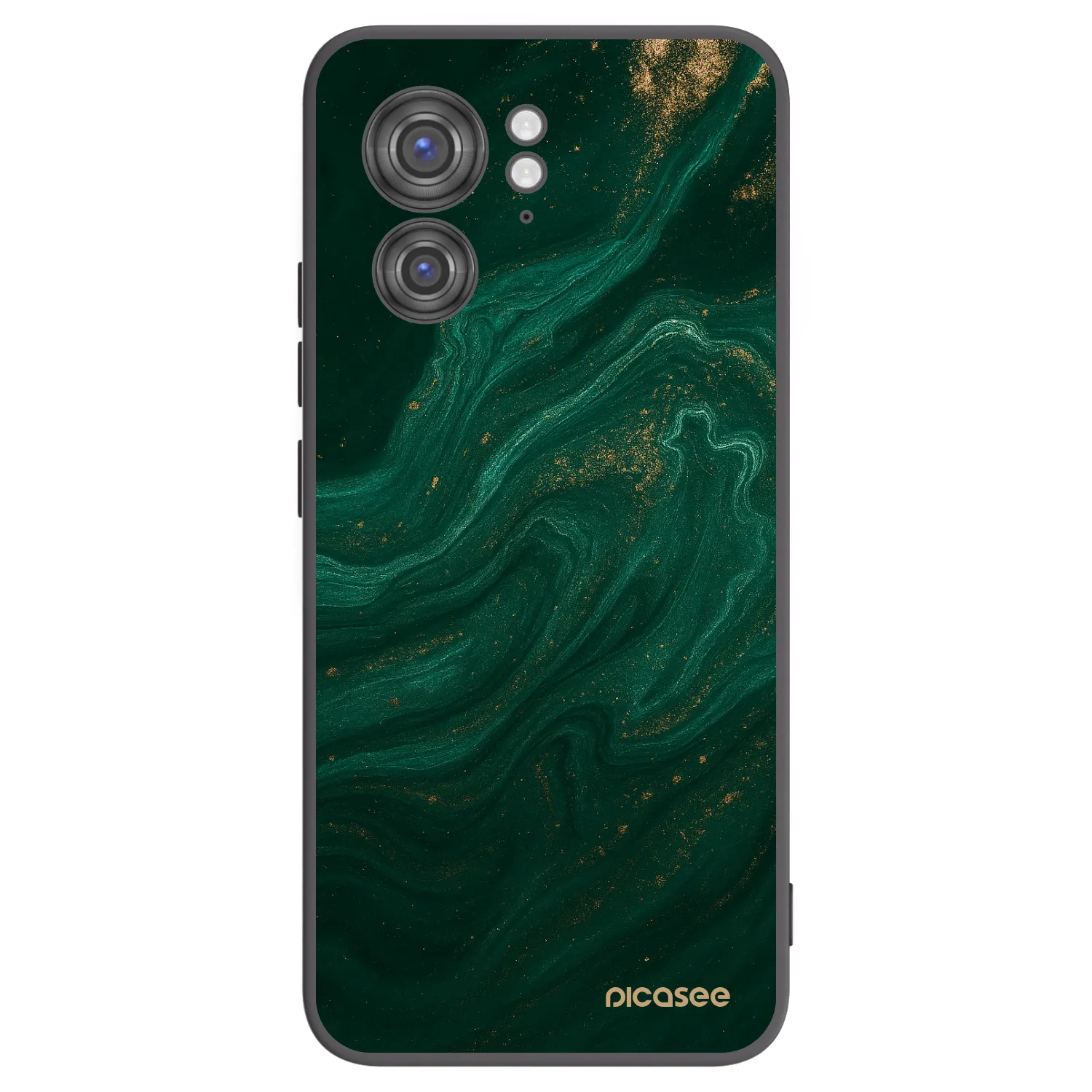 Picasee silikonový černý obal pro Motorola Edge 40 - Green