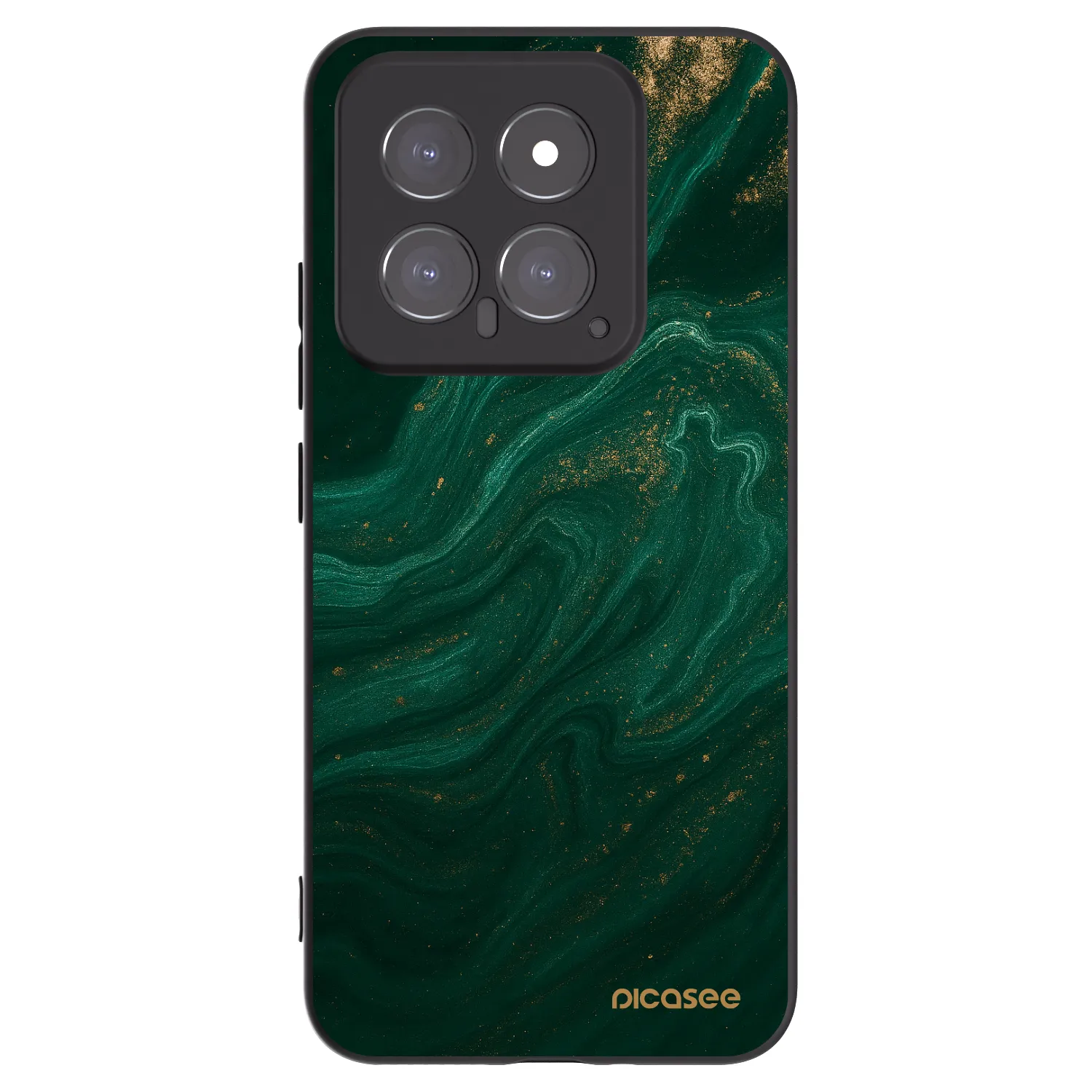 Picasee silikonový černý obal pro Xiaomi 14 - Green