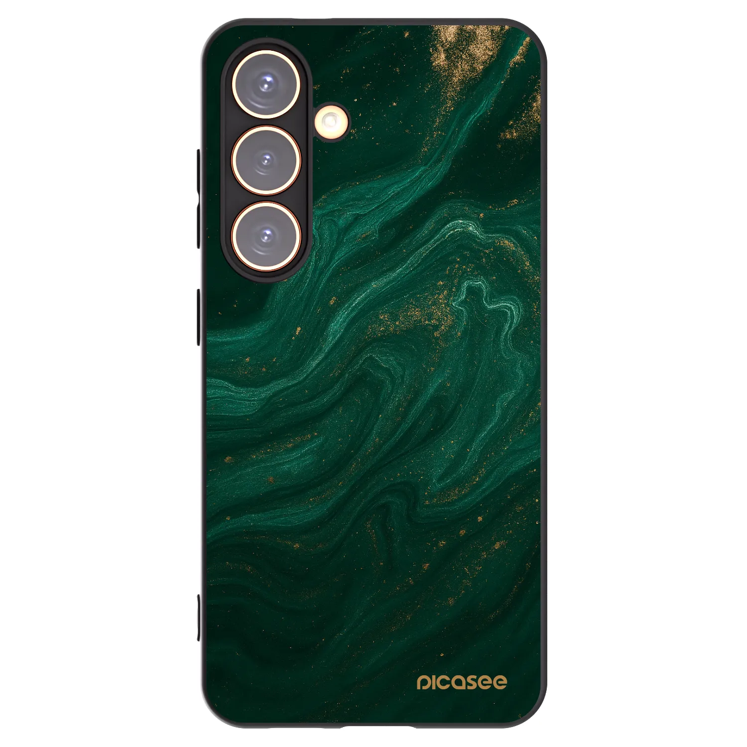 Picasee silikonový černý obal pro Samsung Galaxy S24 S921B 5G - Green