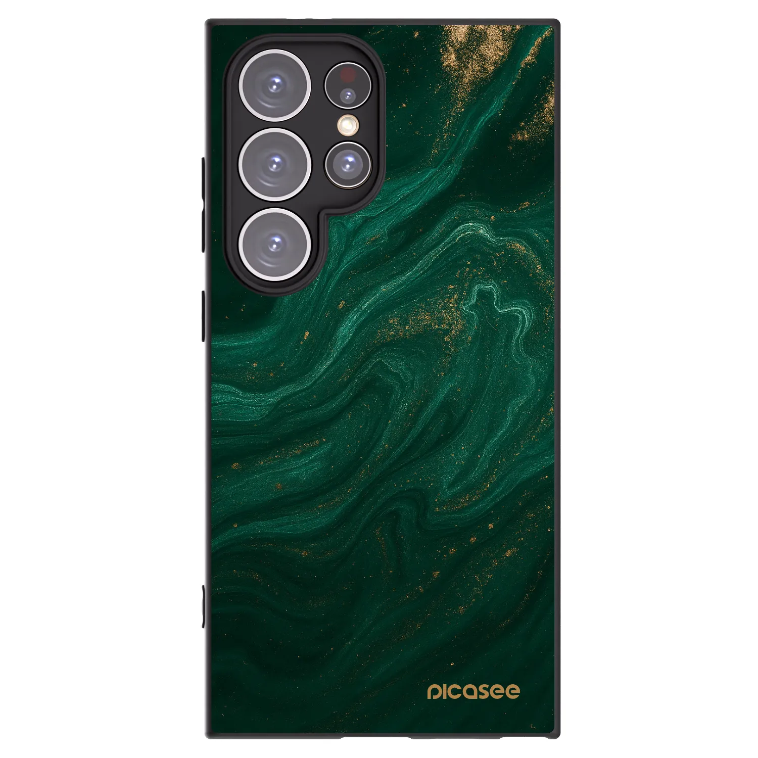 Picasee silikonový černý obal pro Samsung Galaxy S24 Ultra S928B 5G - Green
