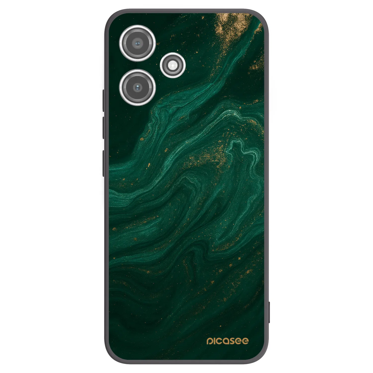 Picasee silikonový černý obal pro Xiaomi Redmi 12 5G - Green