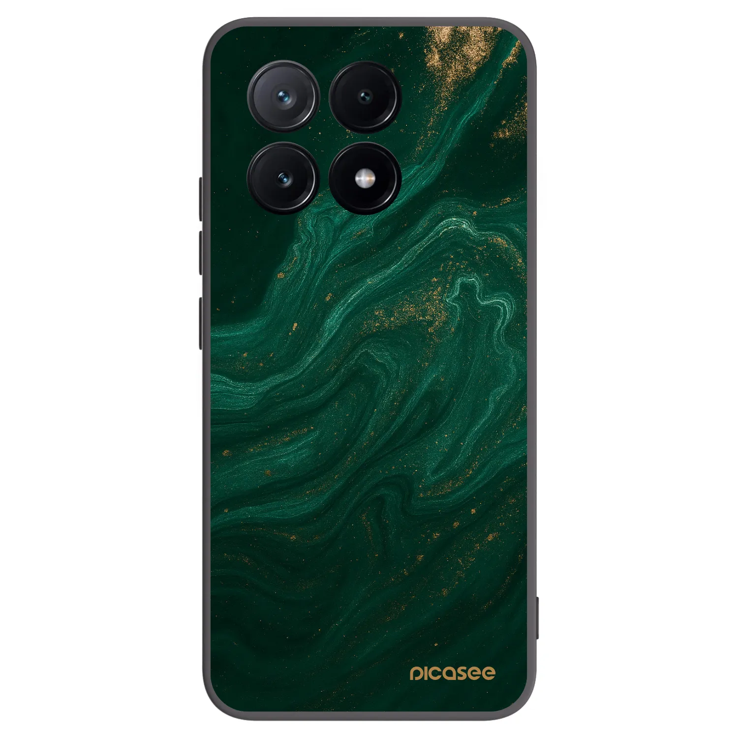 Picasee silikonový černý obal pro Xiaomi Poco X6 Pro - Green