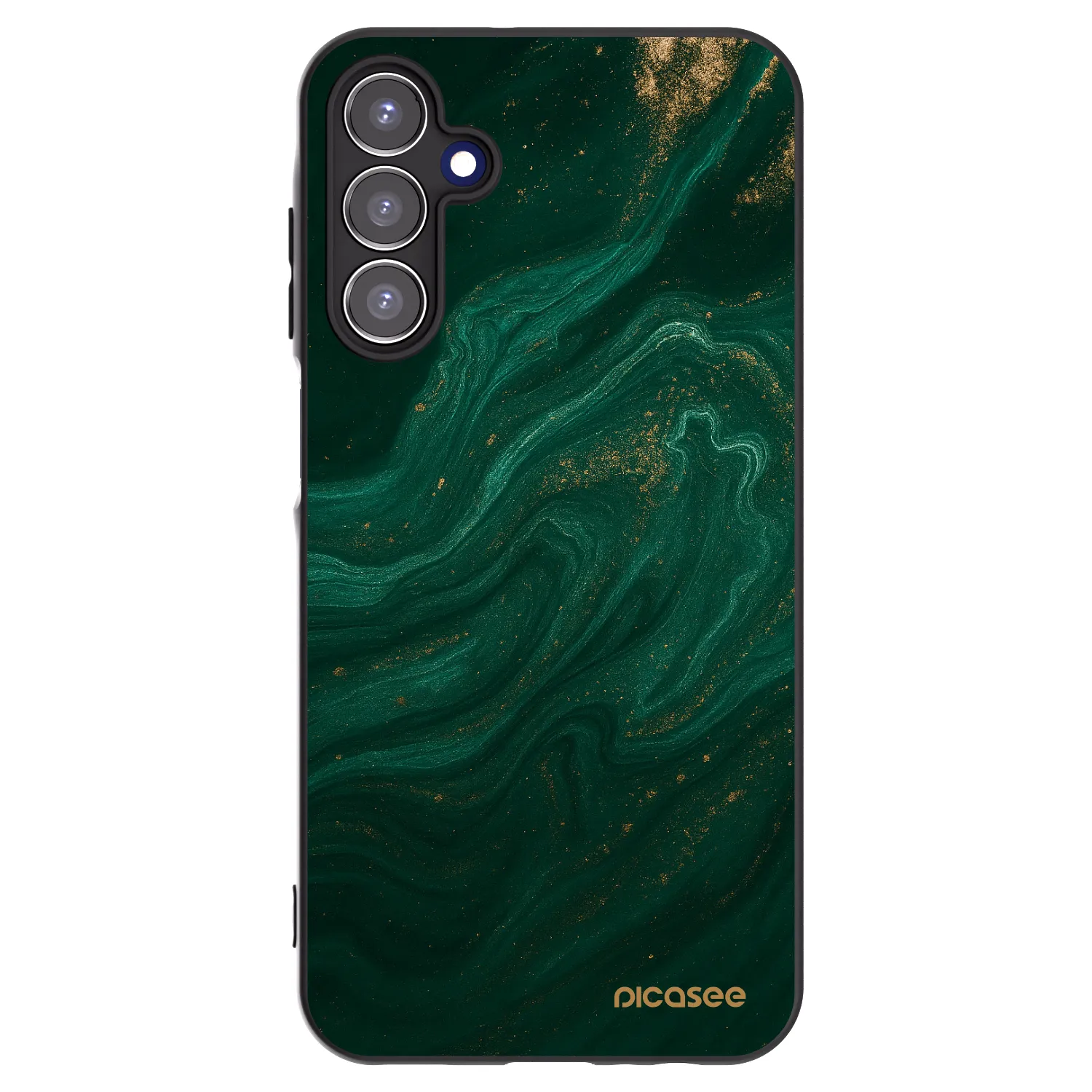 Picasee silikonový černý obal pro Samsung Galaxy A15 A155F 4G - Green