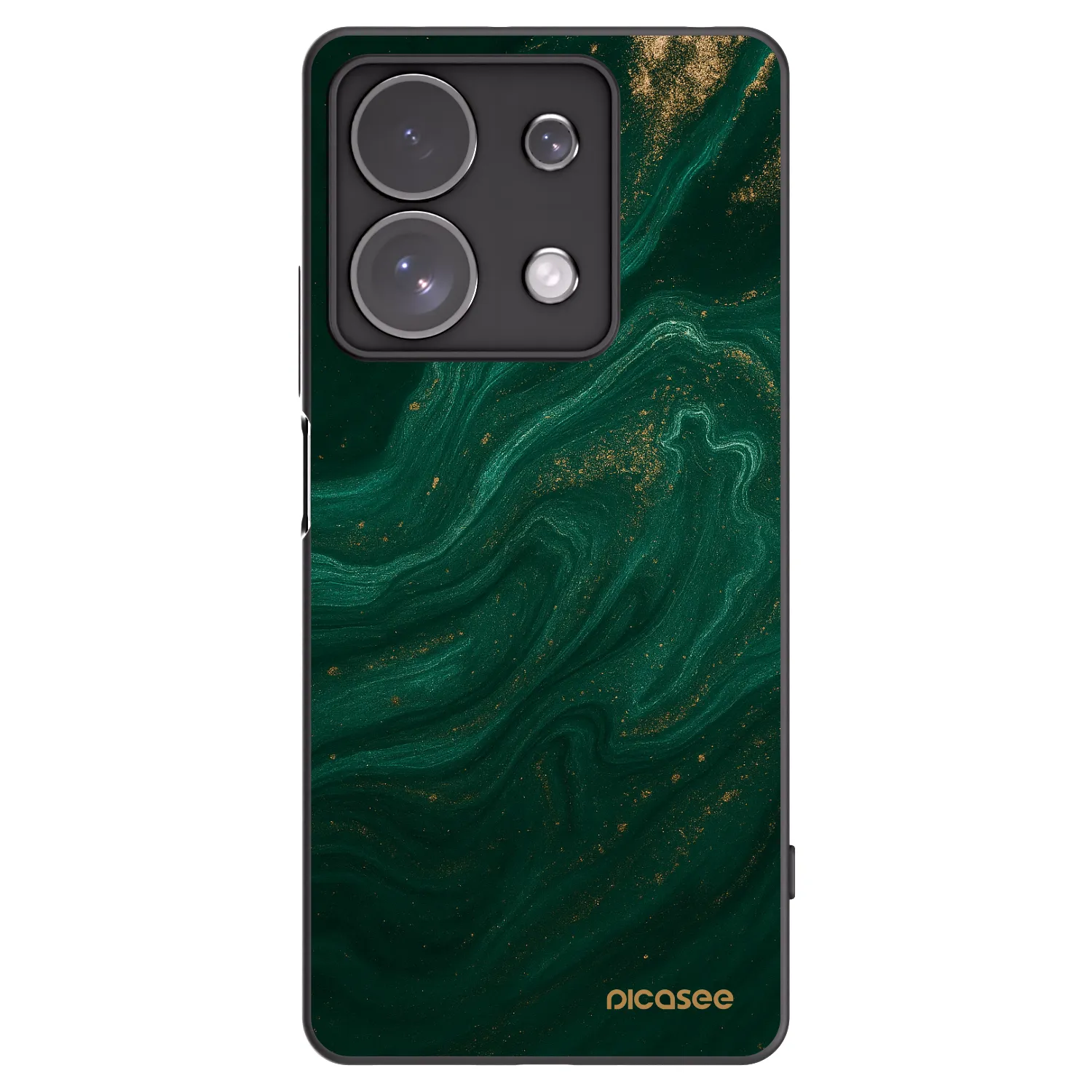 Picasee silikonový černý obal pro Xiaomi Redmi Note 13 Pro 4G - Green