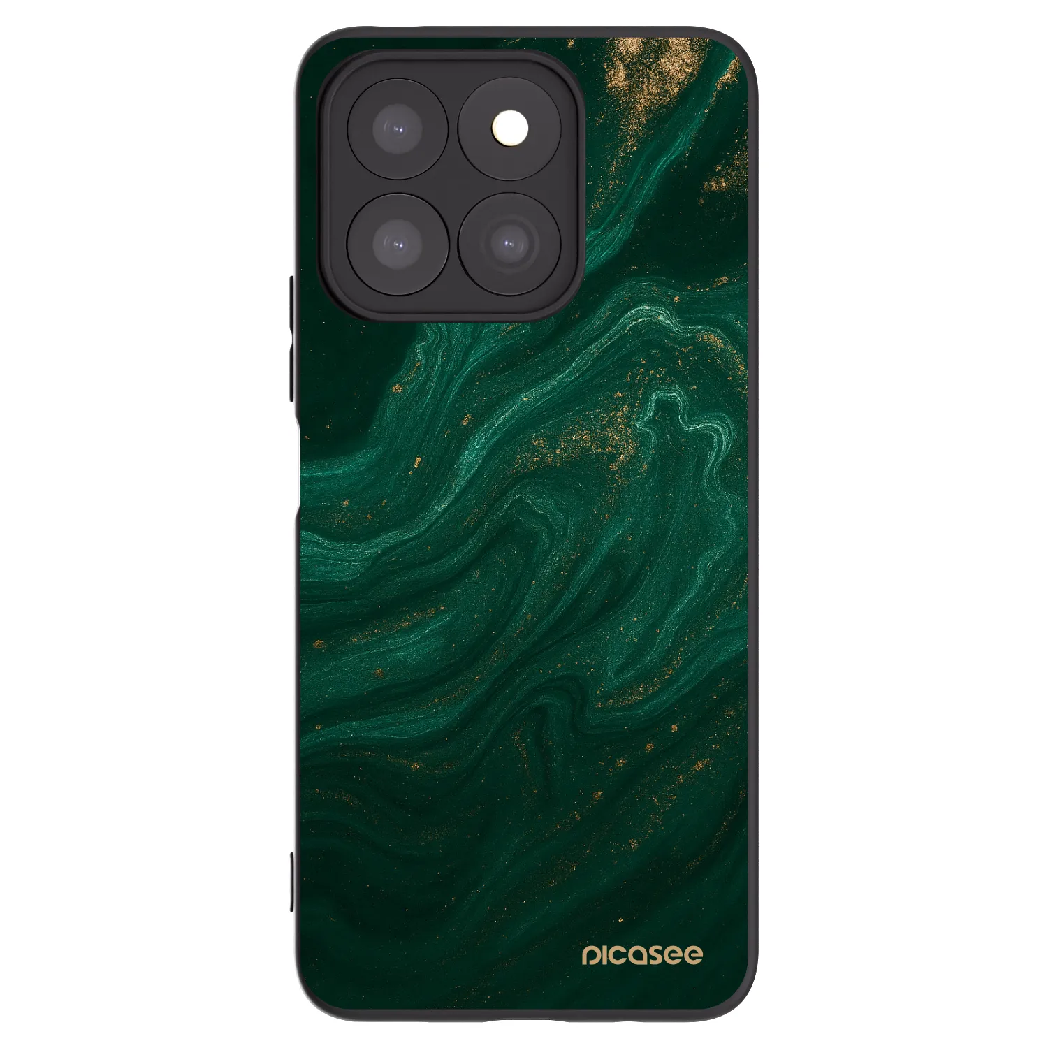Picasee silikonový černý obal pro Honor X8b - Green
