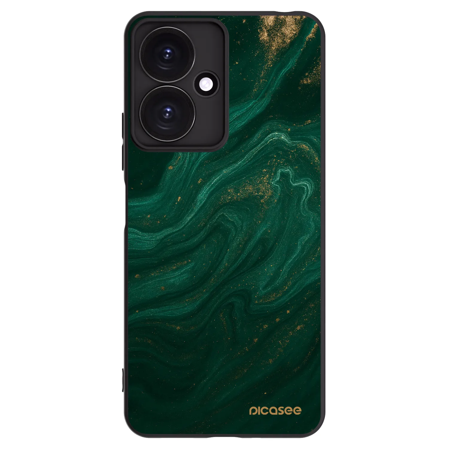 Picasee silikonový černý obal pro Xiaomi Redmi 13C 5G - Green