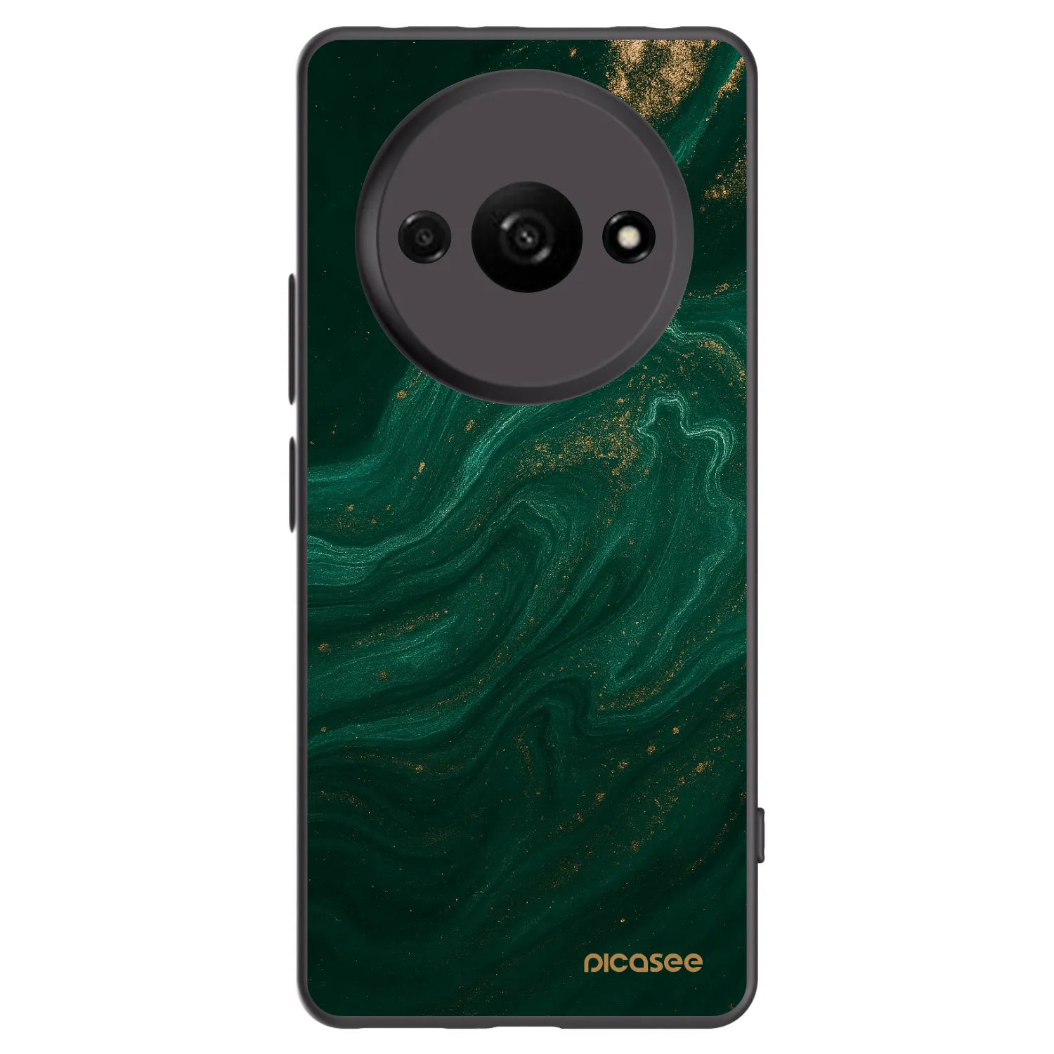 Picasee silikonový černý obal pro Xiaomi Redmi A3 - Green