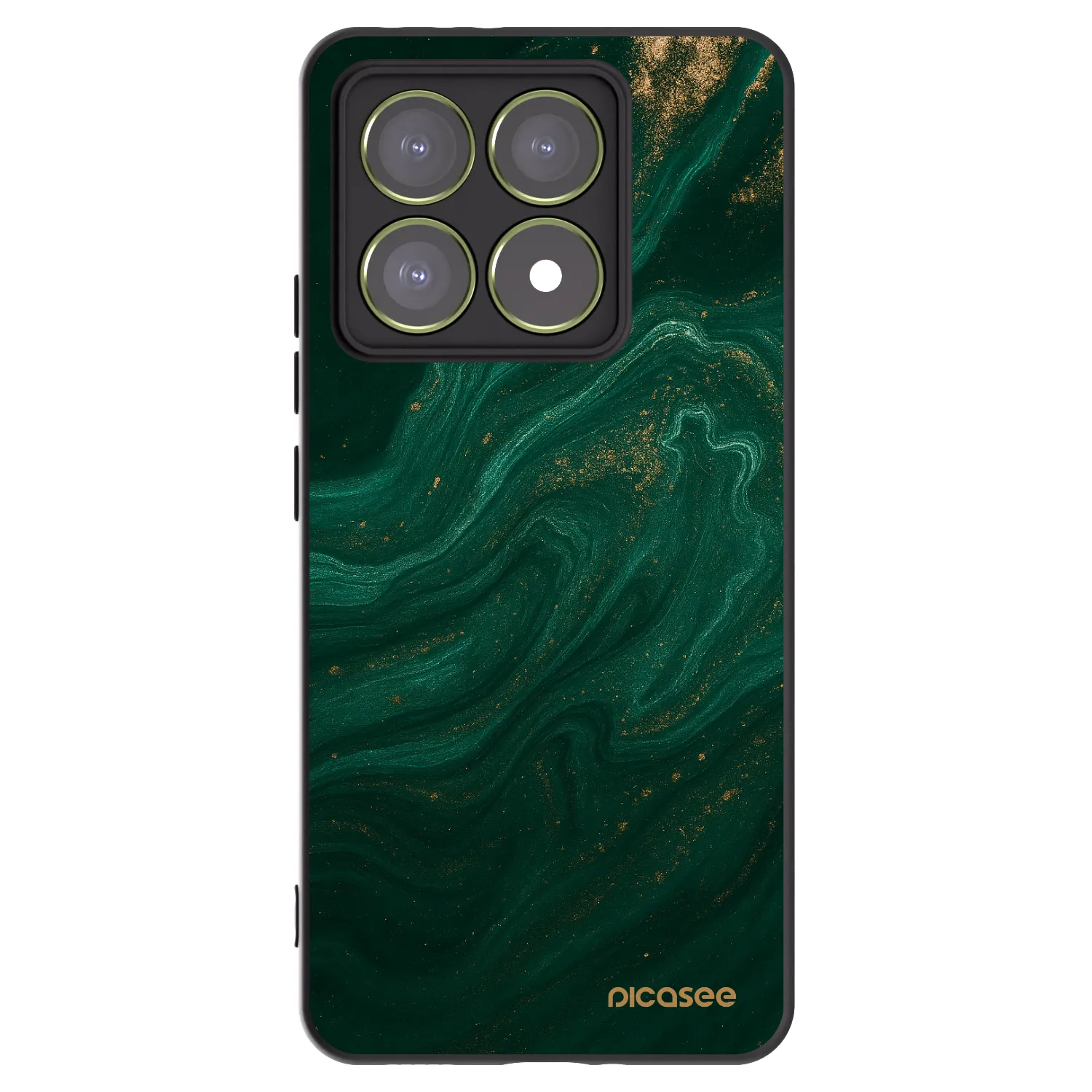Picasee silikonový černý obal pro Xiaomi 14T - Green