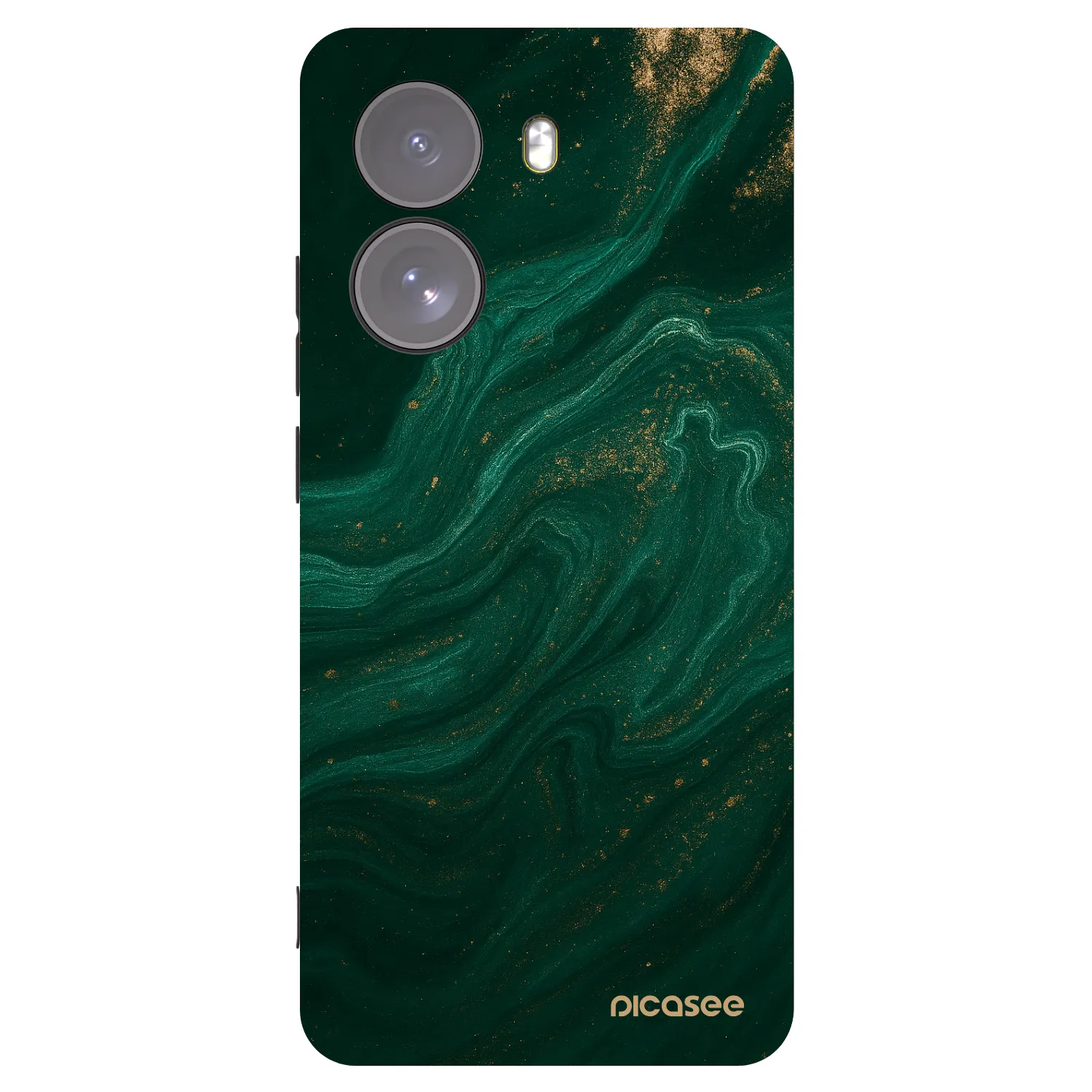 Picasee silikonový černý obal pro Xiaomi Poco X7 - Green