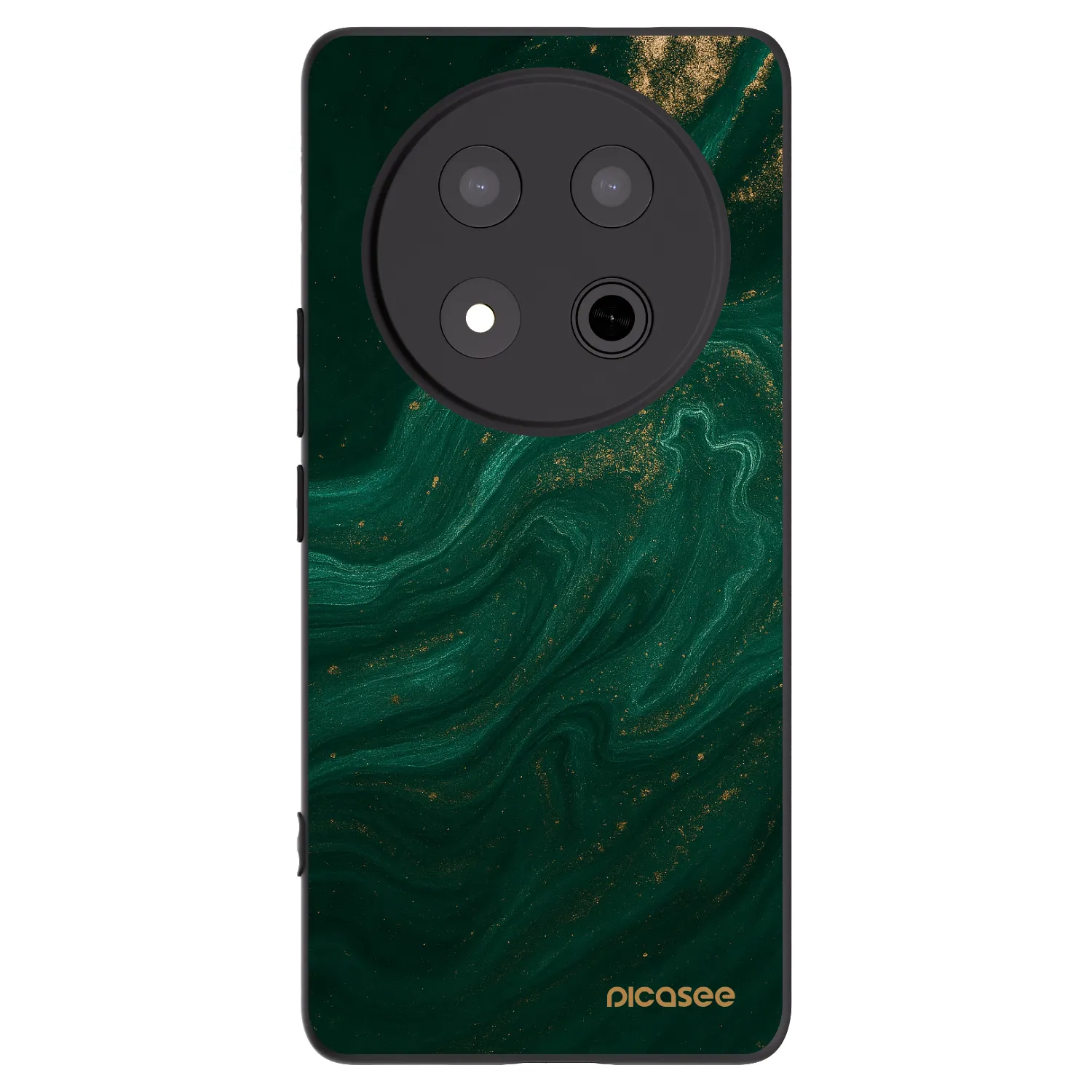 Picasee silikonový černý obal pro Honor Magic7 Lite 5G - Green