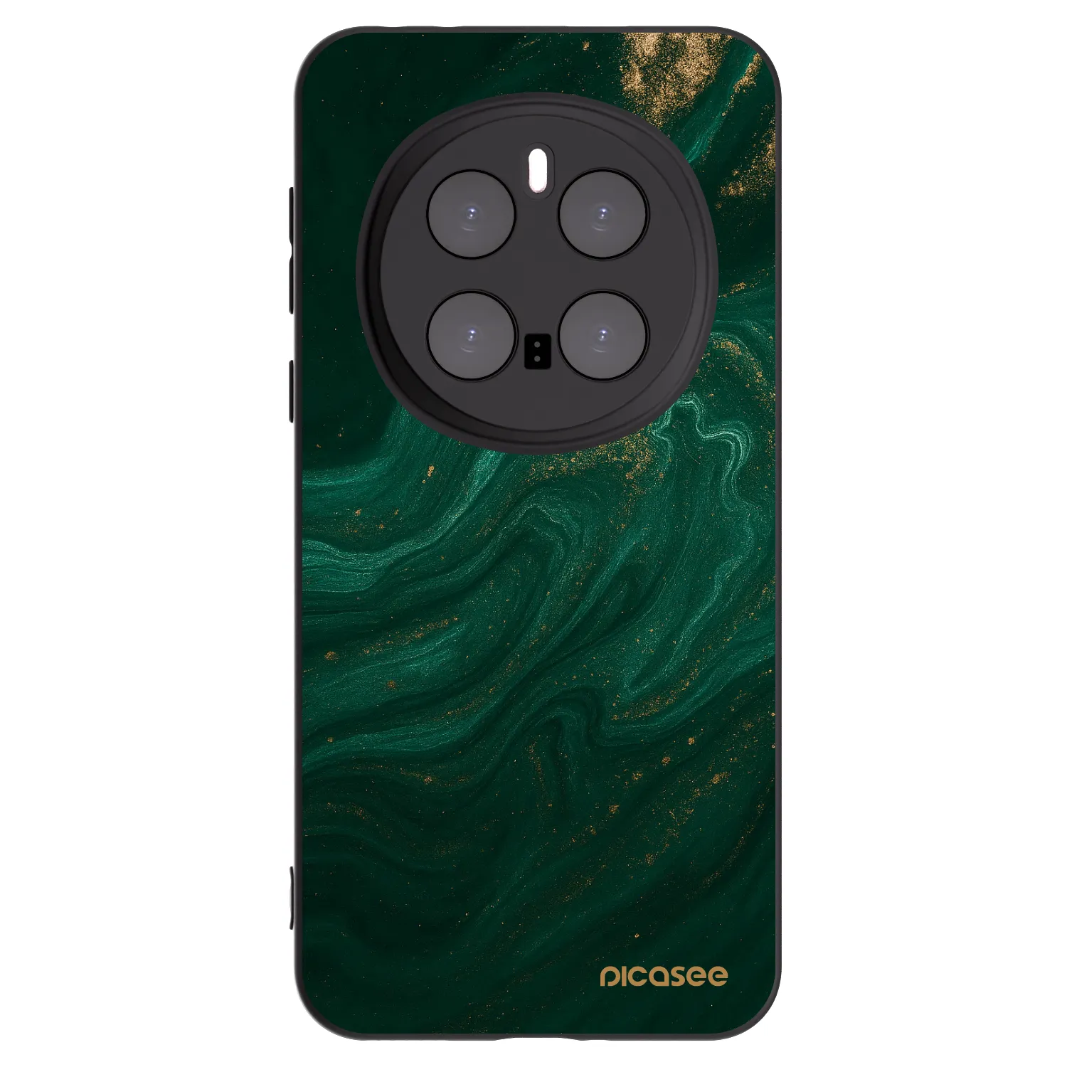 Picasee silikonový černý obal pro Honor Magic7 Pro 5G - Green