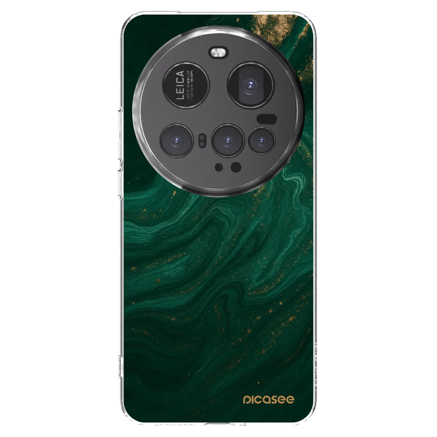 Picasee silikonový průhledný obal pro Xiaomi 15 Ultra - Green