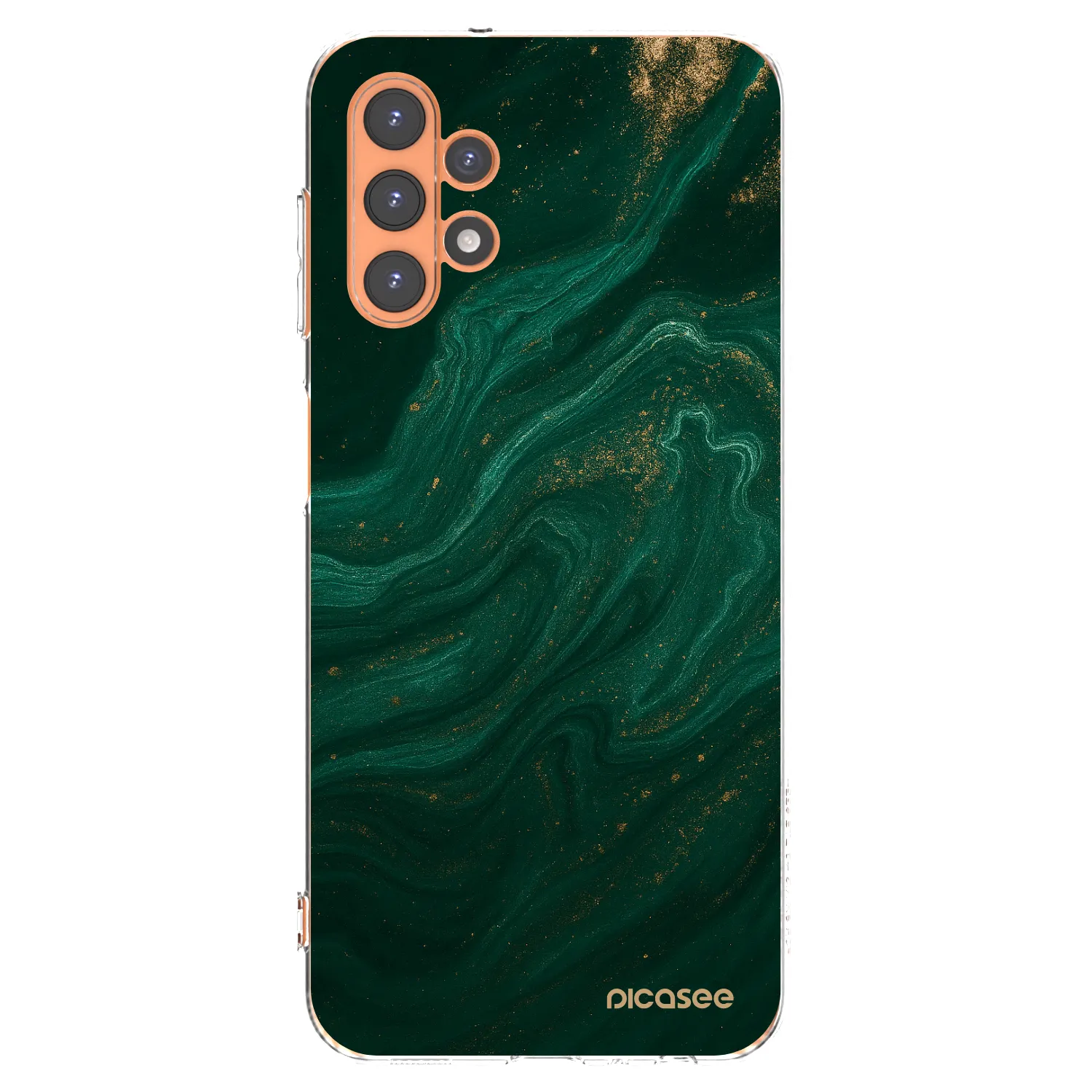 Picasee silikonový průhledný obal pro Samsung Galaxy A13 5G - Green
