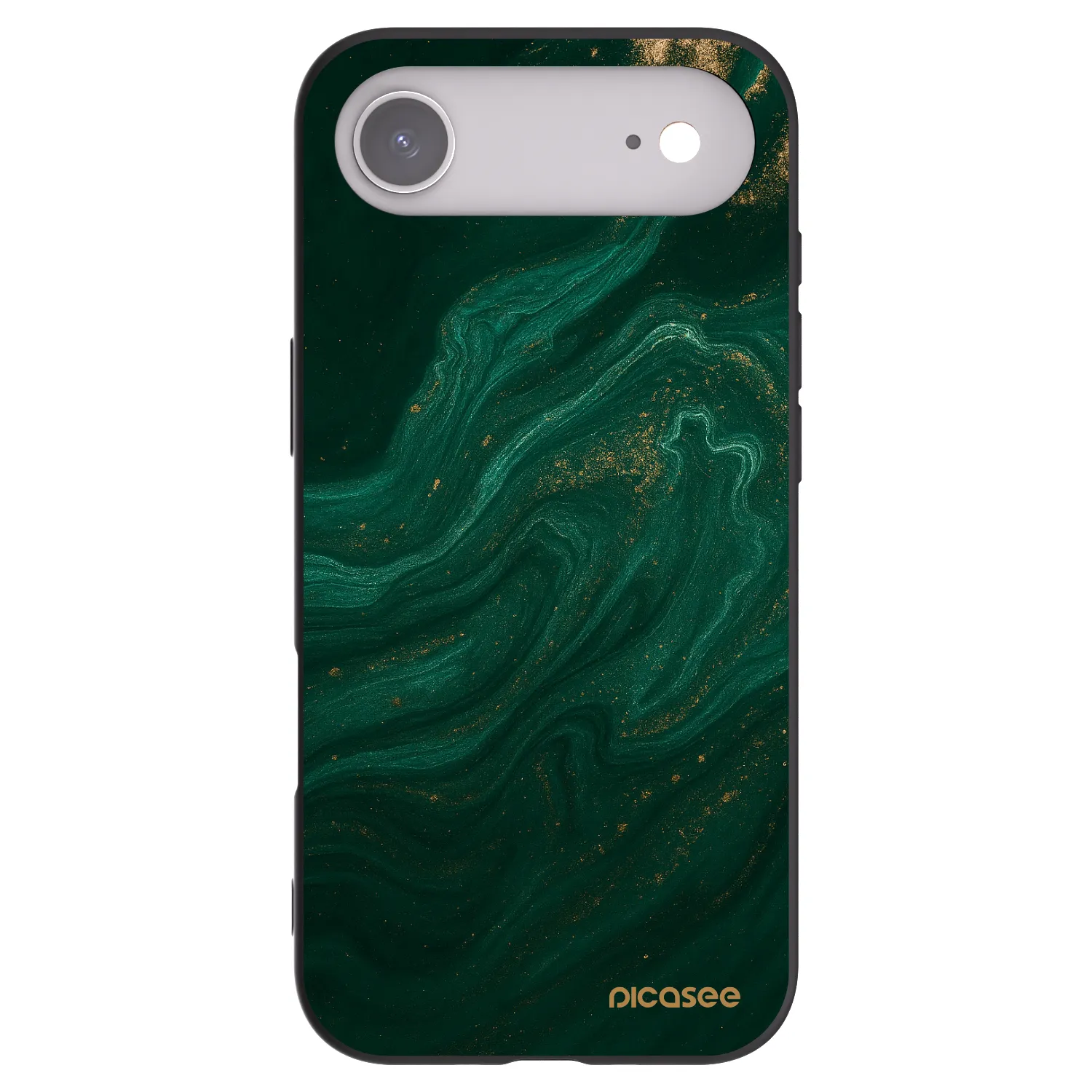Picasee silikonový černý obal pro Apple iPhone Air - Green
