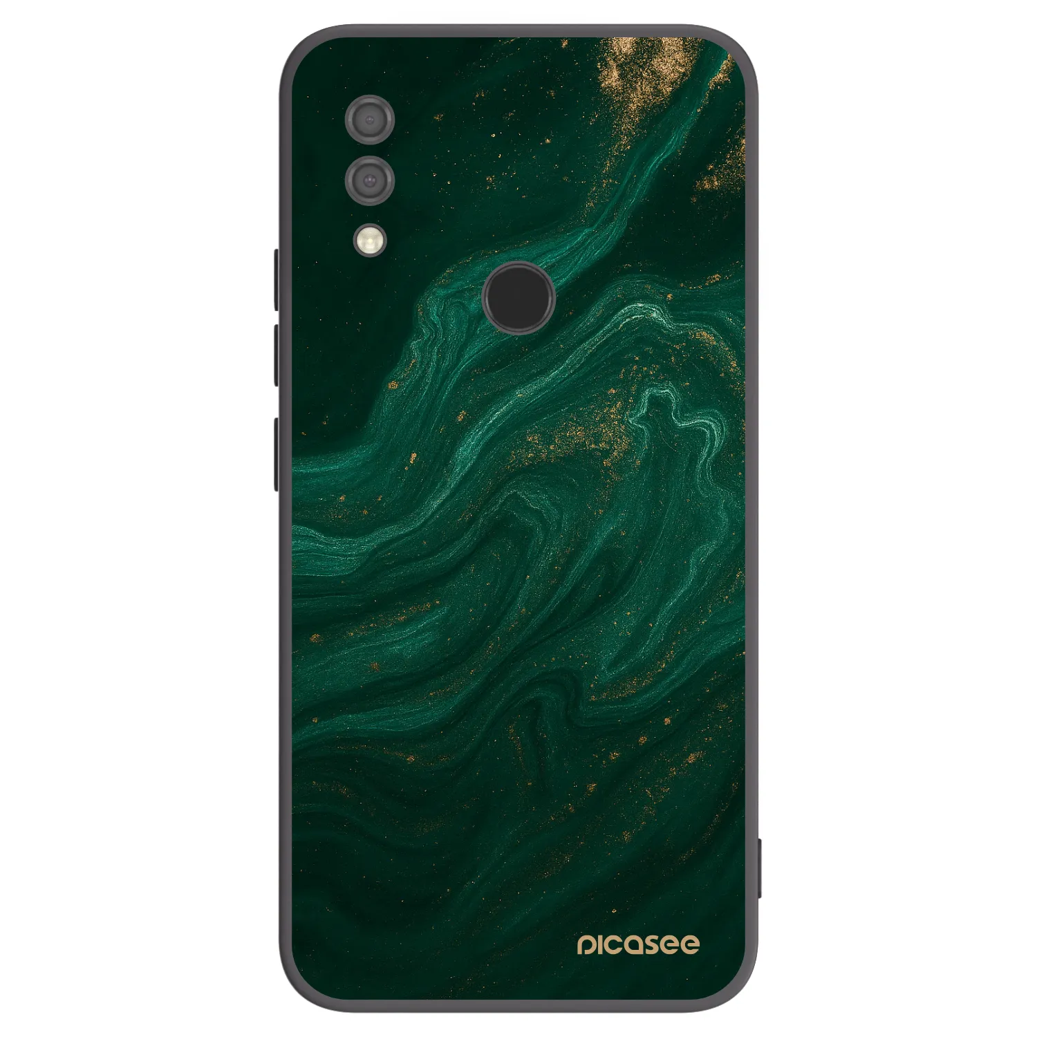 Picasee silikonový černý obal pro Xiaomi Redmi 7 - Green