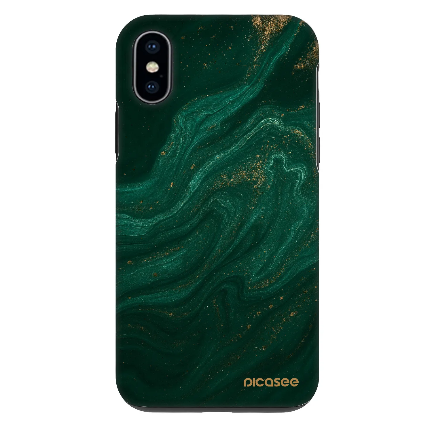Picasee Fashion Case pro Apple iPhone X/XS - Green
