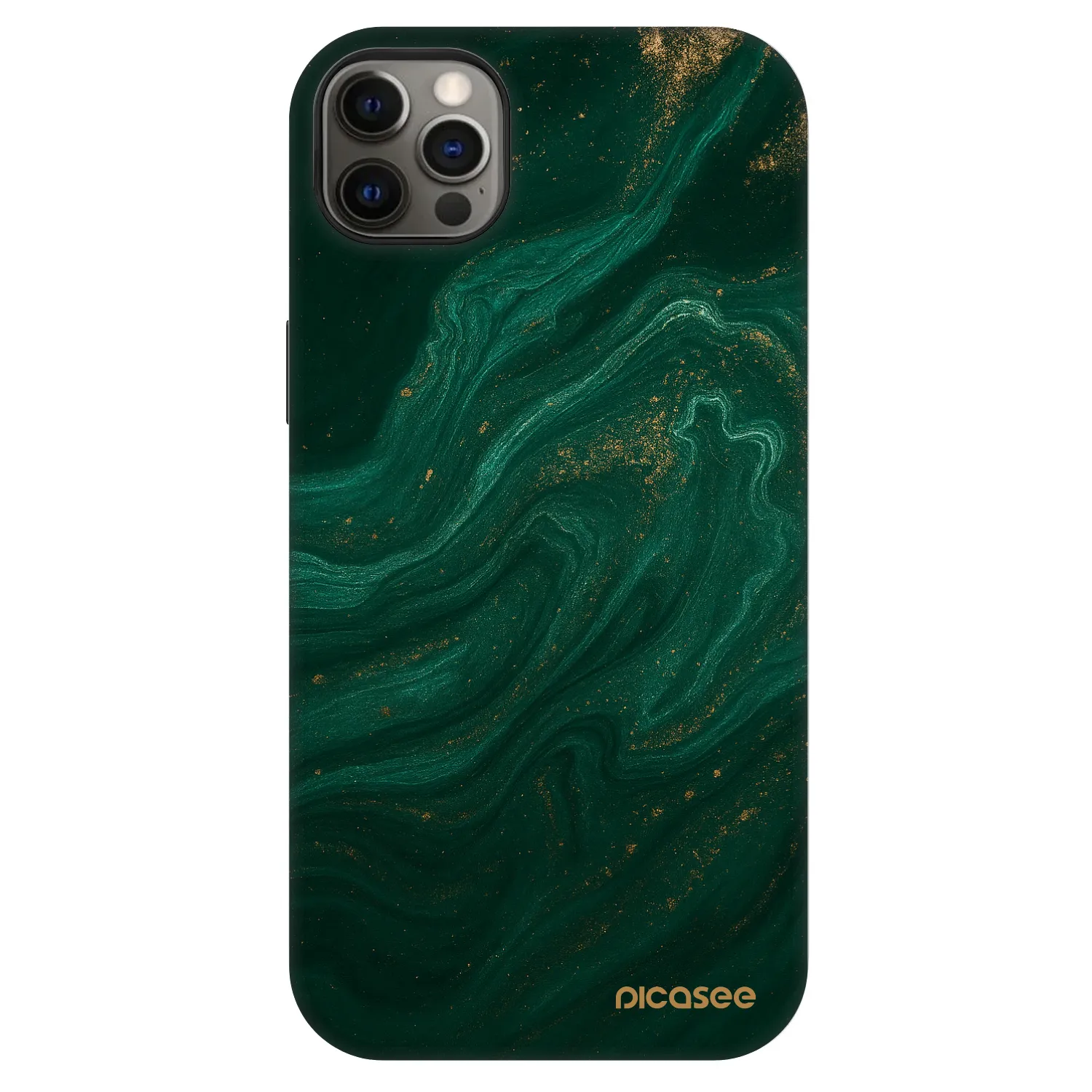 Picasee Fashion Case MagSafe Apple iPhone 12 Pro Max - Green
