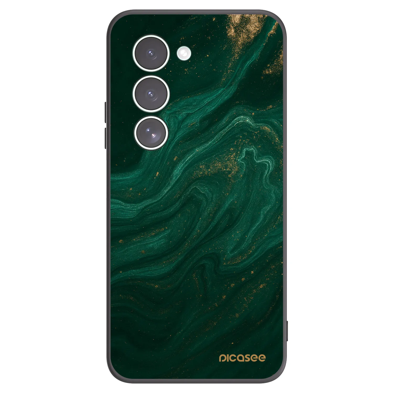 Picasee silikonový černý obal pro Xiaomi Redmi 15 5G - Green