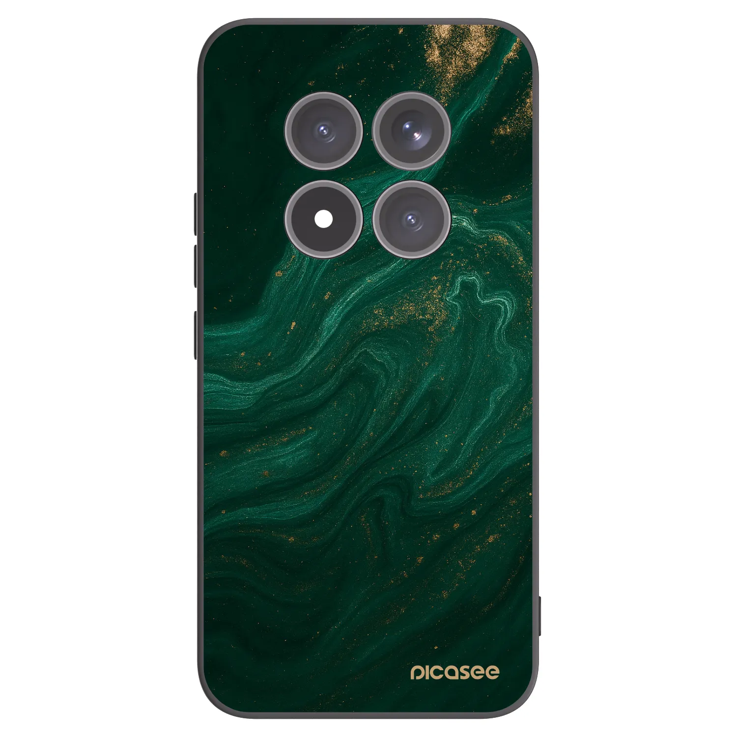 Picasee silikonový černý obal pro Xiaomi Redmi Note 15 Pro+ - Green