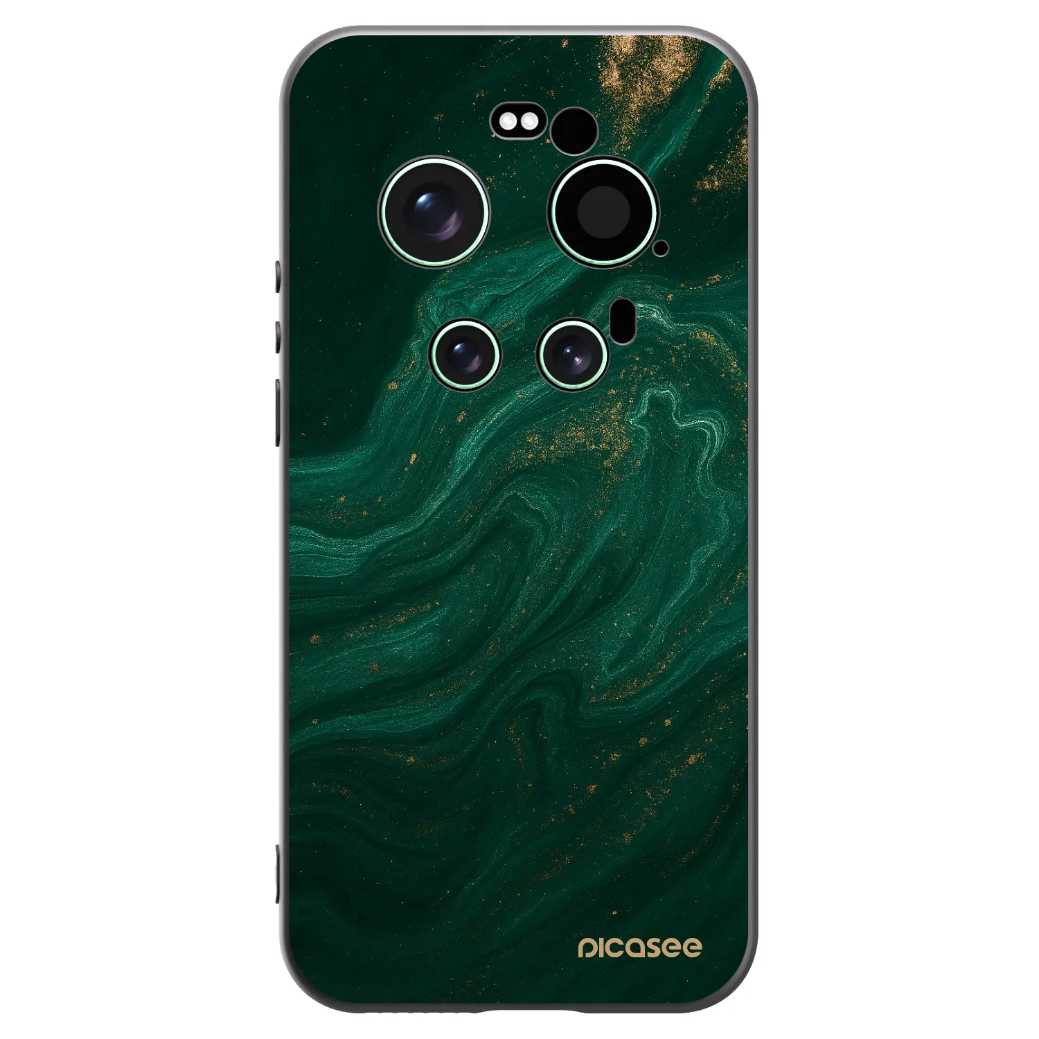 Picasee silikonový černý obal pro Xiaomi 17 Ultra - Green