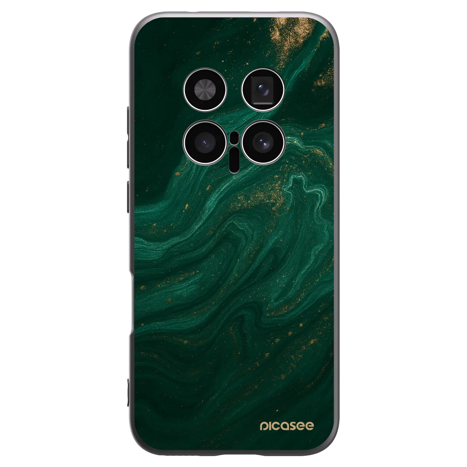 Picasee silikonový černý obal pro Honor Magic8 Pro 5G - Green