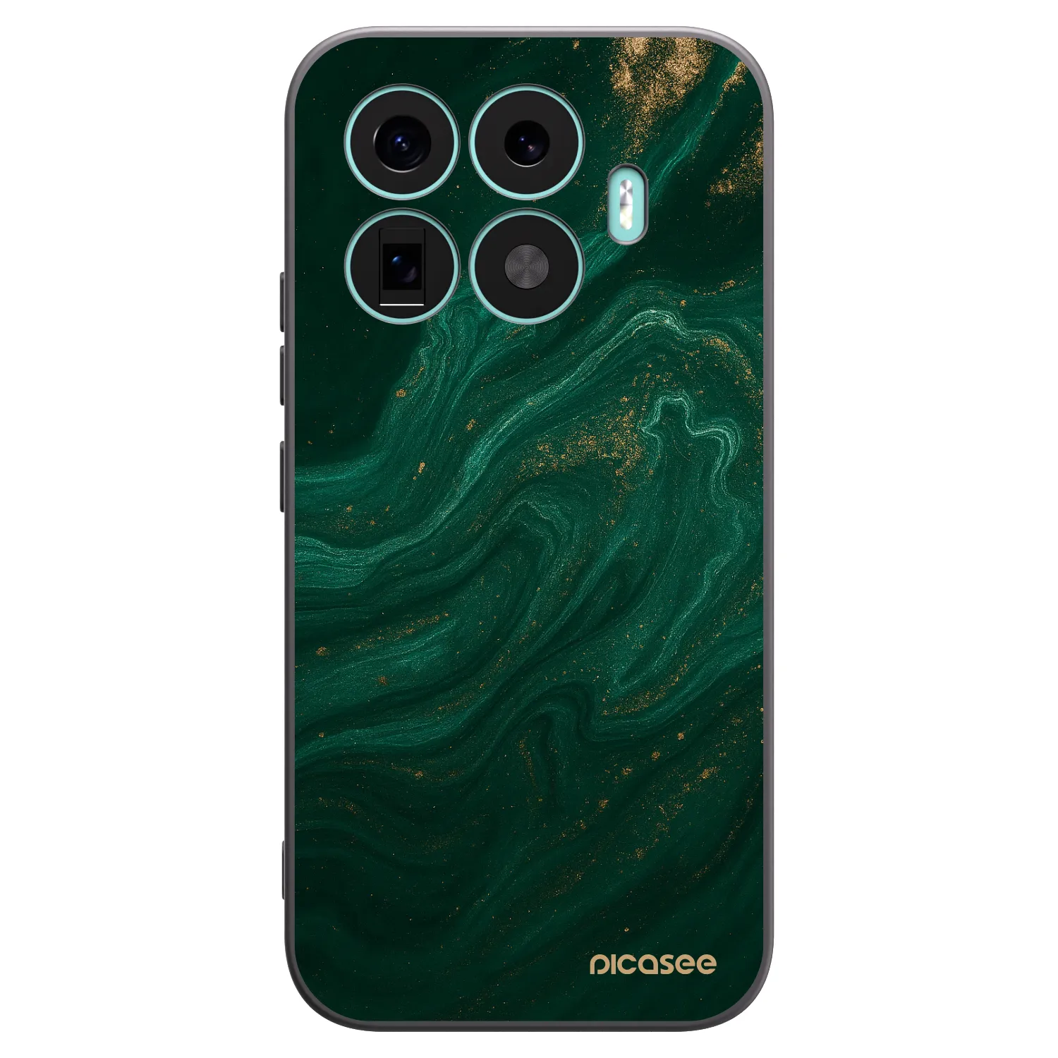 Picasee silikonový černý obal pro Xiaomi 17T - Green