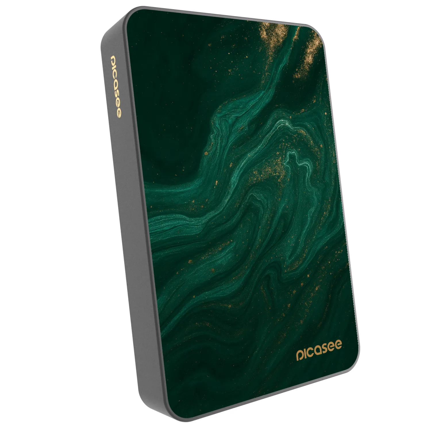 Picasee Powerbanka s MagSafe 10 000 mAh Šedá - Green