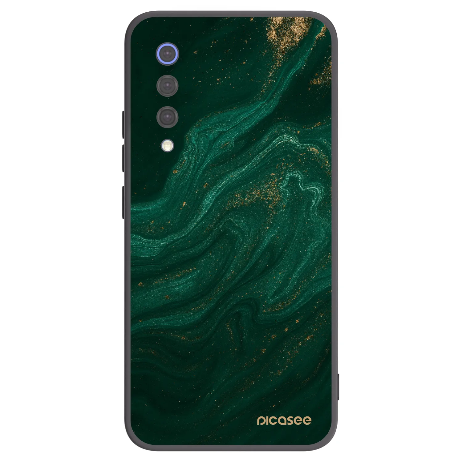 Picasee silikonový černý obal pro Xiaomi Mi 9 SE - Green